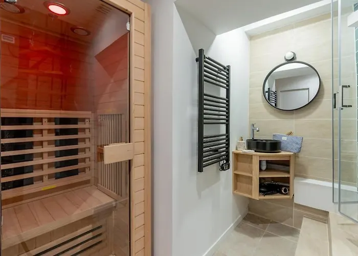 Appartement Magnifique Et Relaxant Avec Sauna