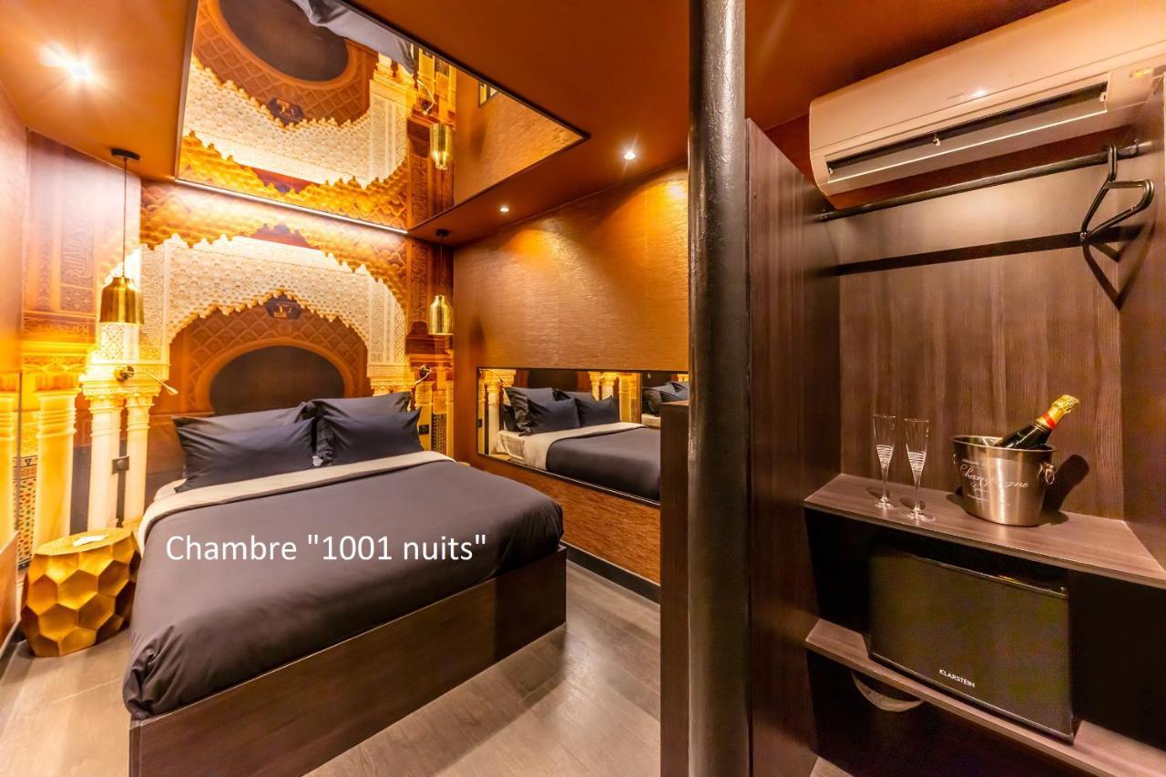 Liebeshotel Avec Nuit Insolite Au Dandy Et Jacuzzi Privatise (adults Only) Paris