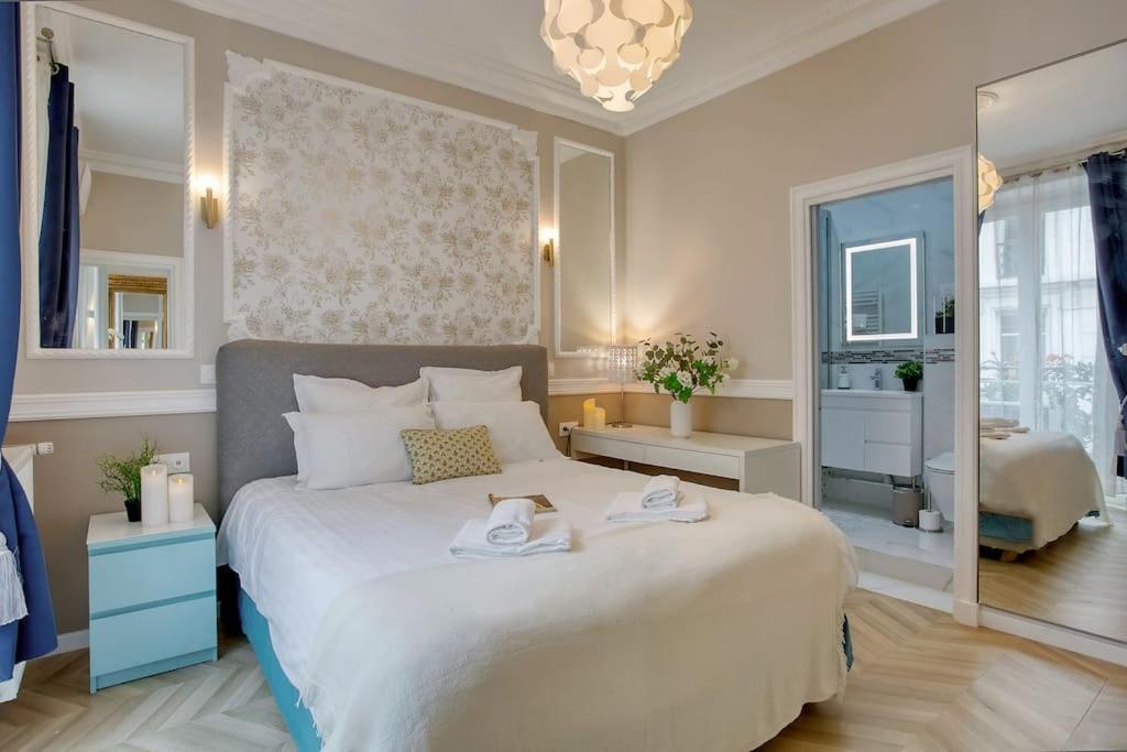 Chaleureux 100m2 3ch - Sejour Romantique Parfait Apartment Paris