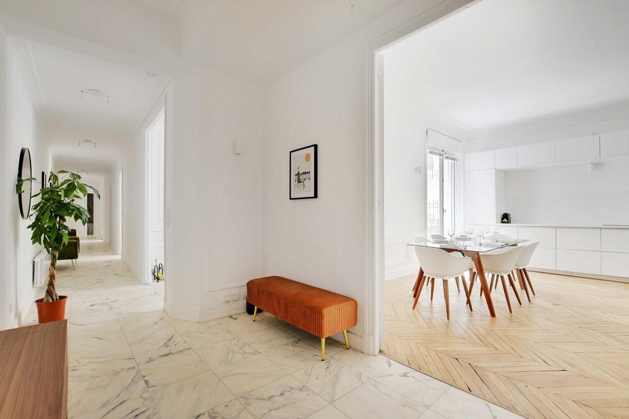 Chic Flat With Garden Terrace -4br-12p - Trocadero Paris