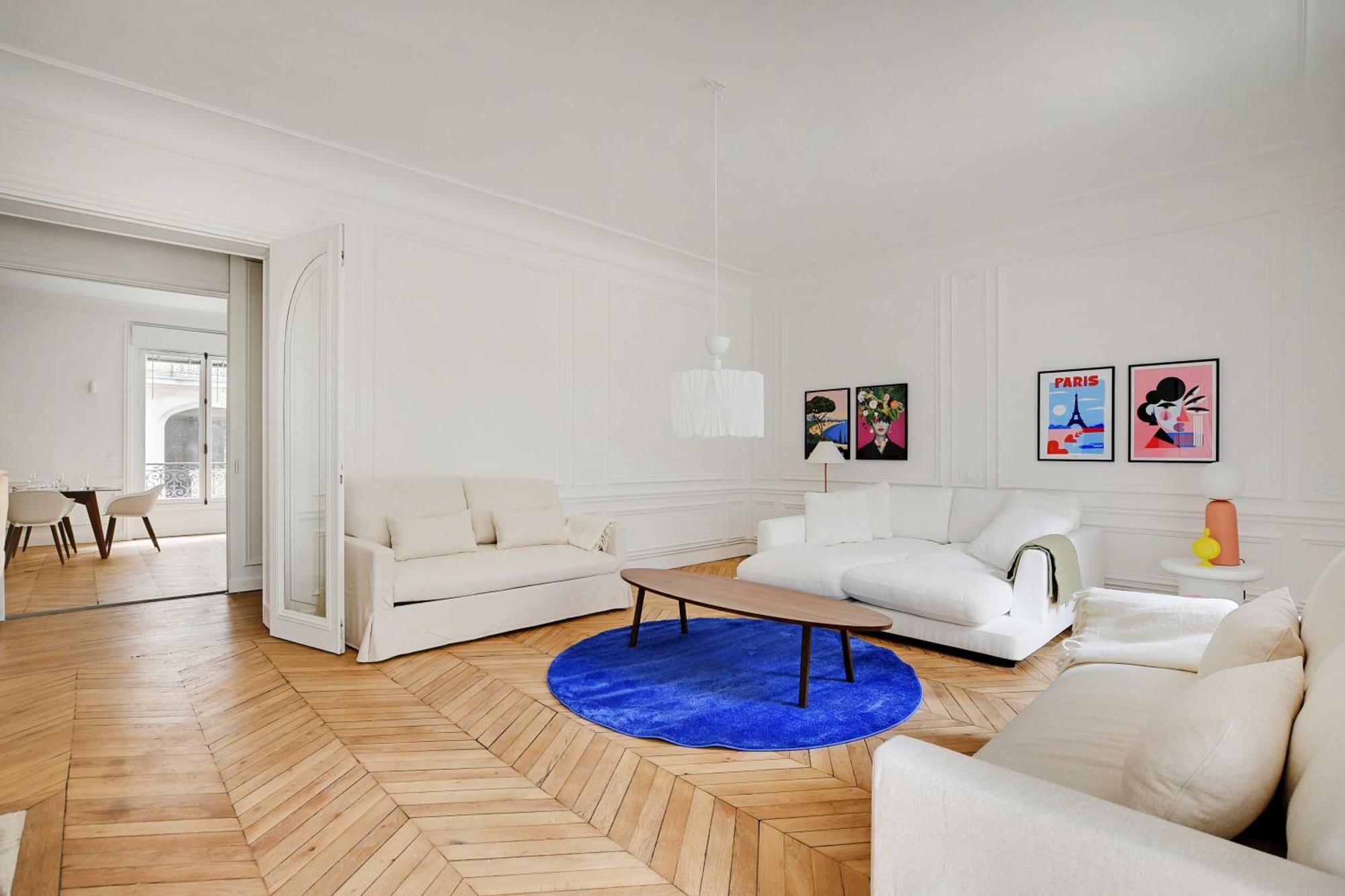 Chic Flat With Garden Terrace -4br-12p - Trocadero Apartment Paris