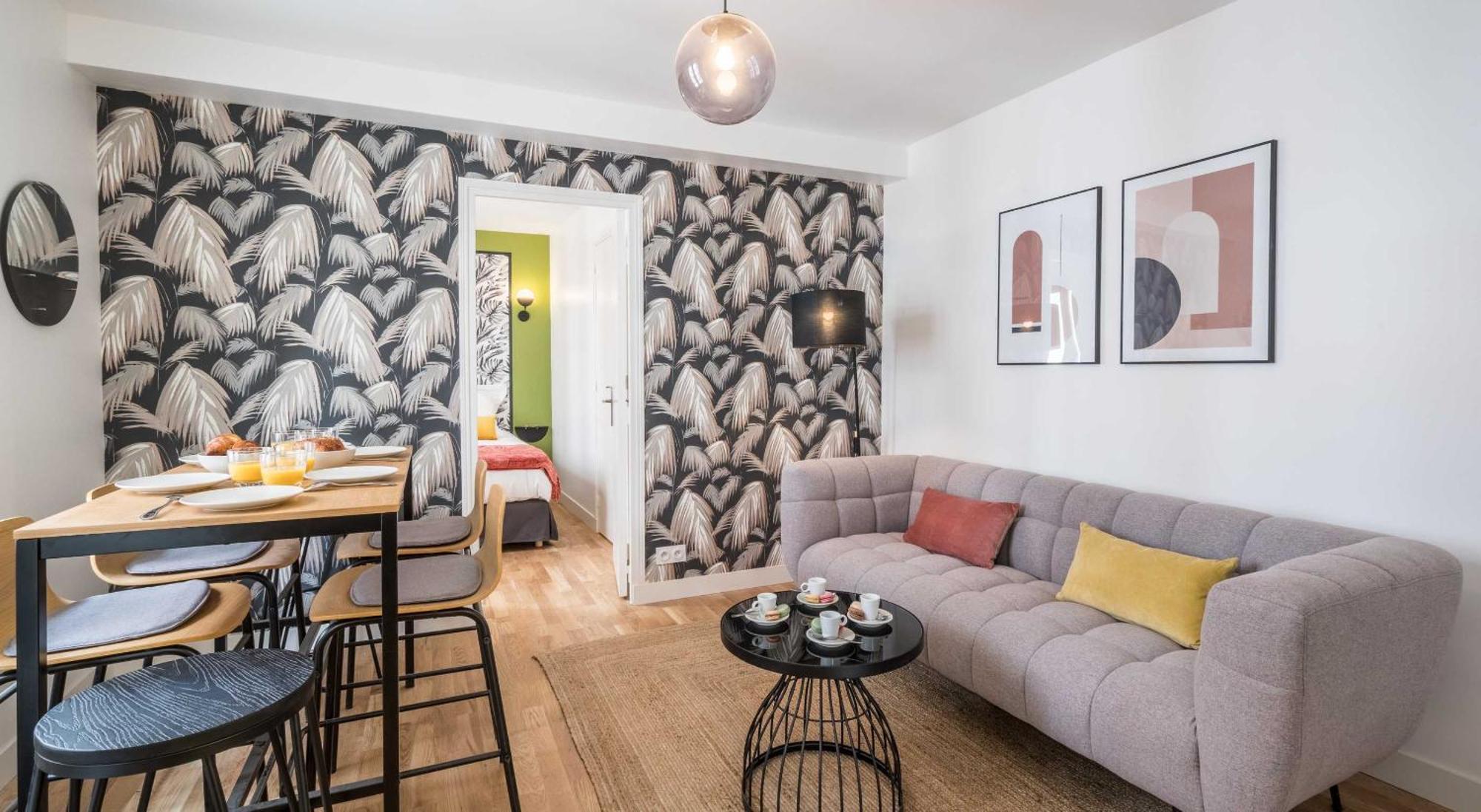 Apartment Cosy 3bdr-6p - Parc Des Buttes-chaumont Paris