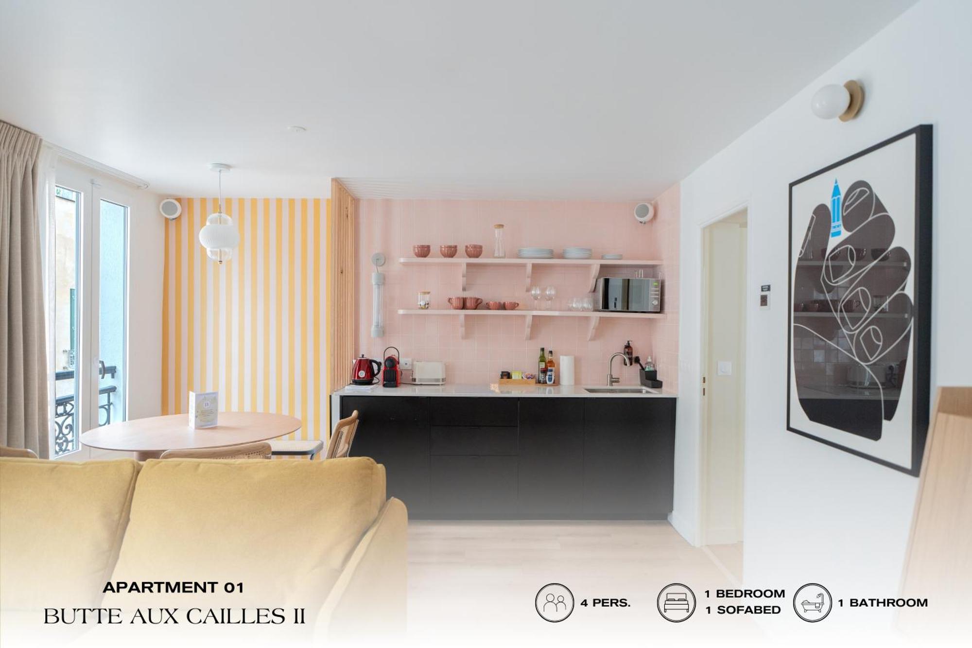 Appartement Beauquartier - Butte Aux Cailles Ii Paris