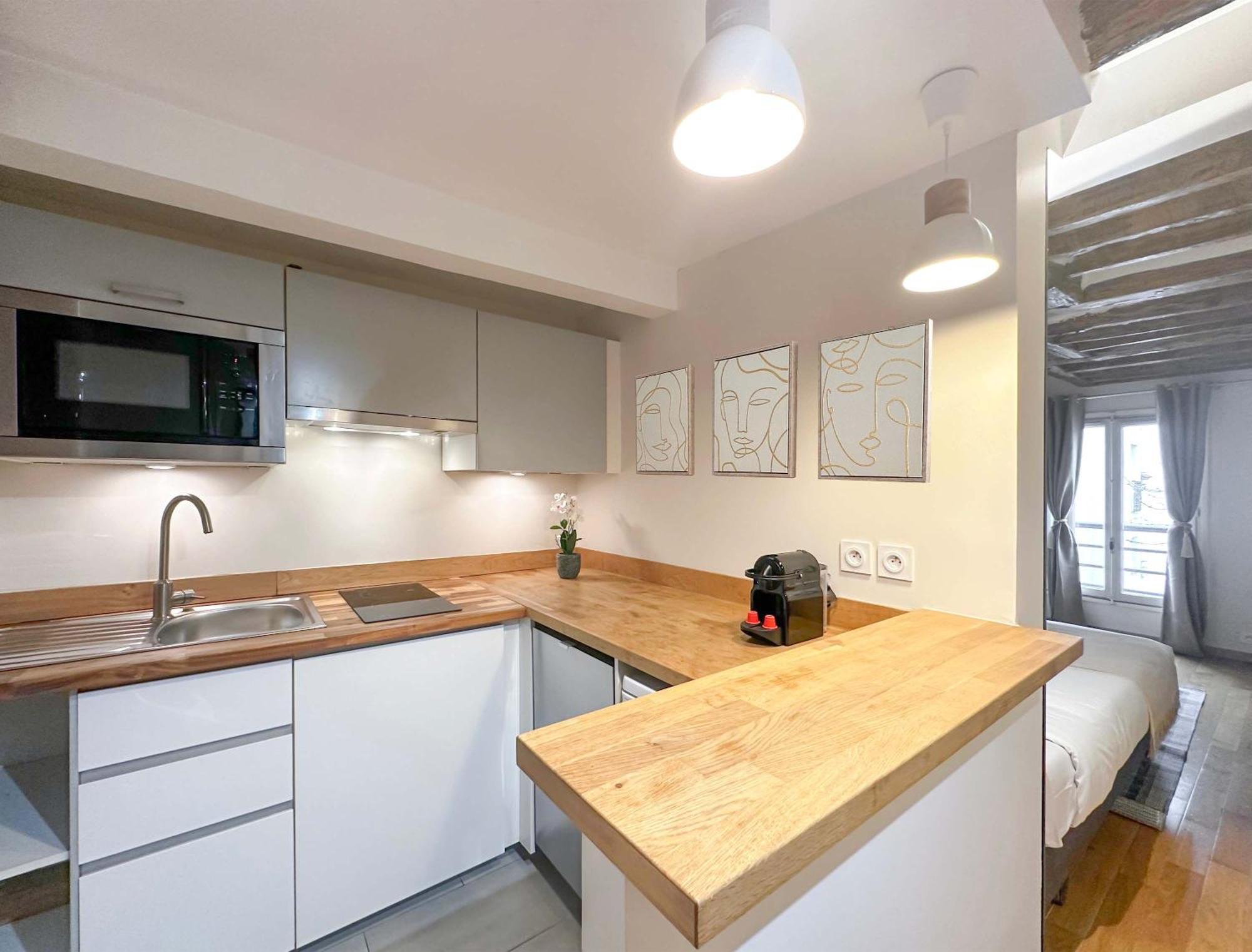 Authentic Flat Near Luxembourg Garden Appartement