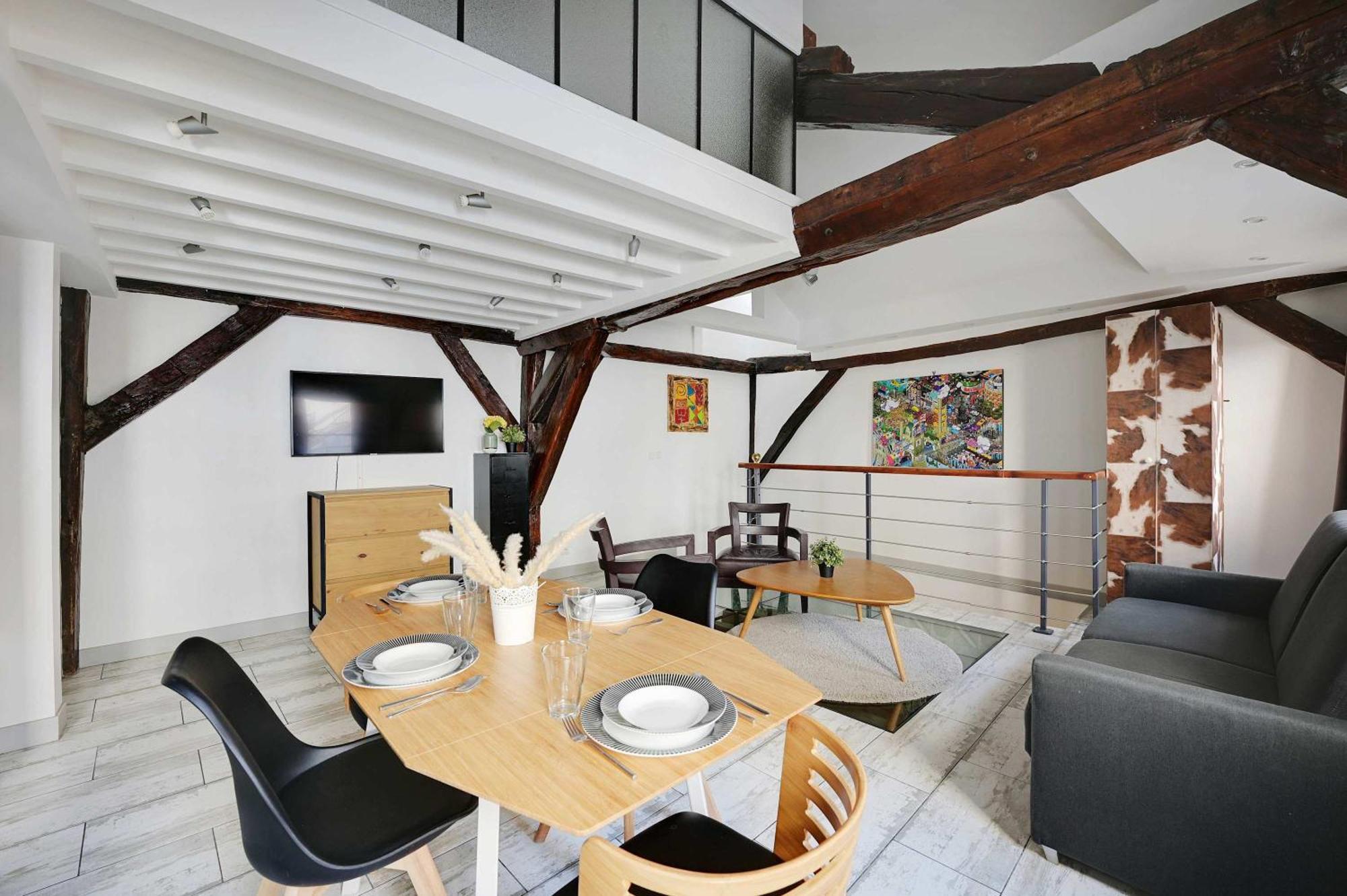 Authentic - 1br 6p - Centre De Apartment