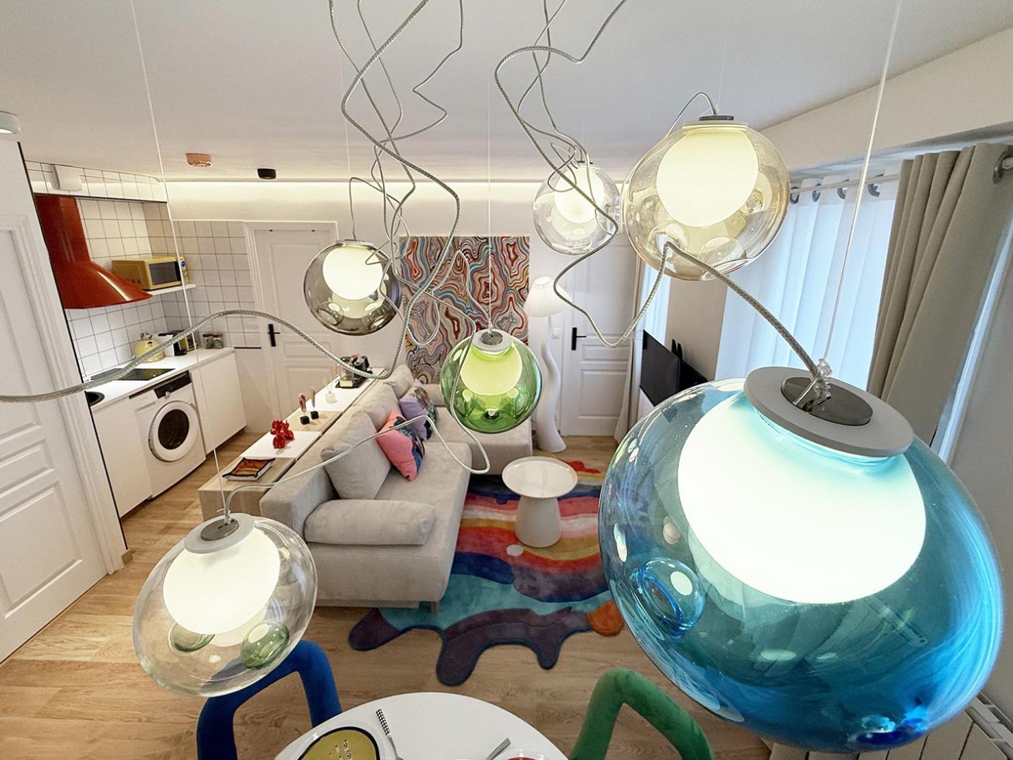 Apartment Pop Art & Vibrant Parisian Flat *