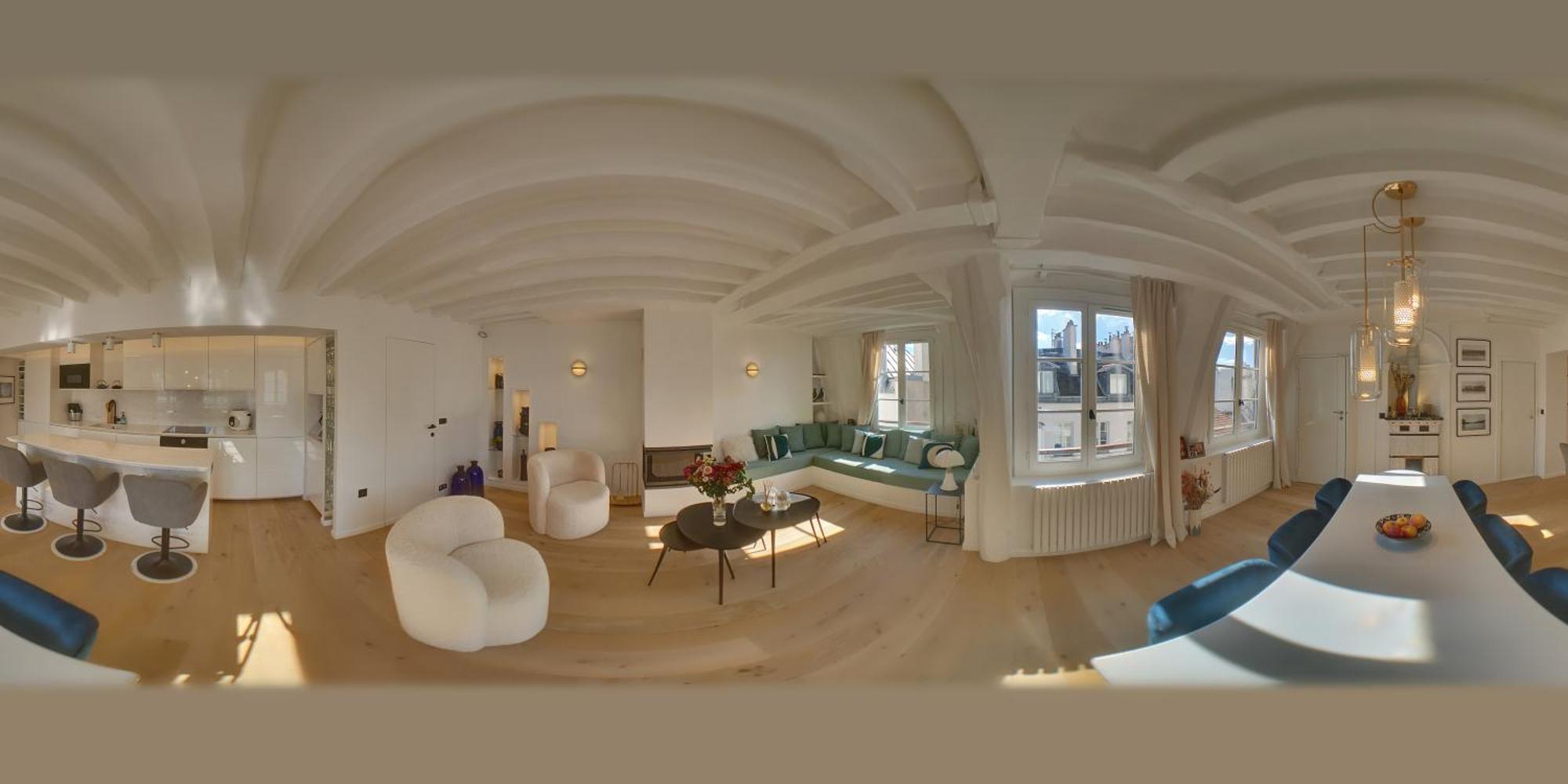 Apartment Chic A La Parisienne, - Marais