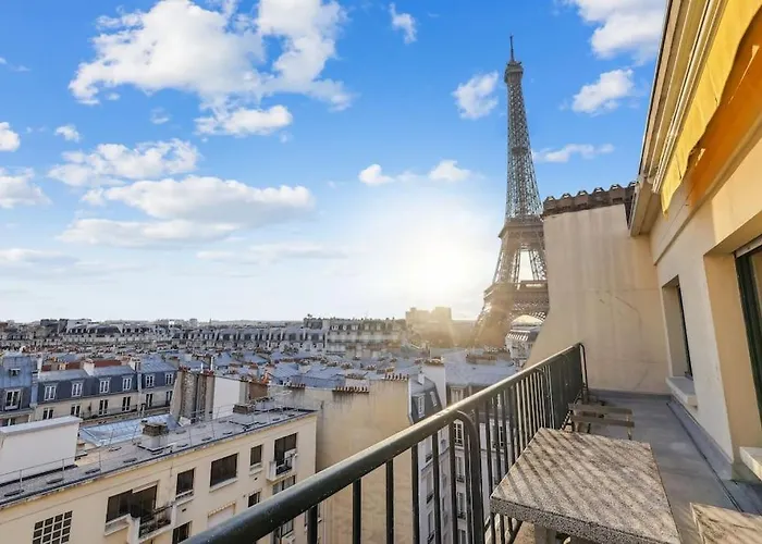 Exceptional Apartment-Terrace-Eiffel Tower