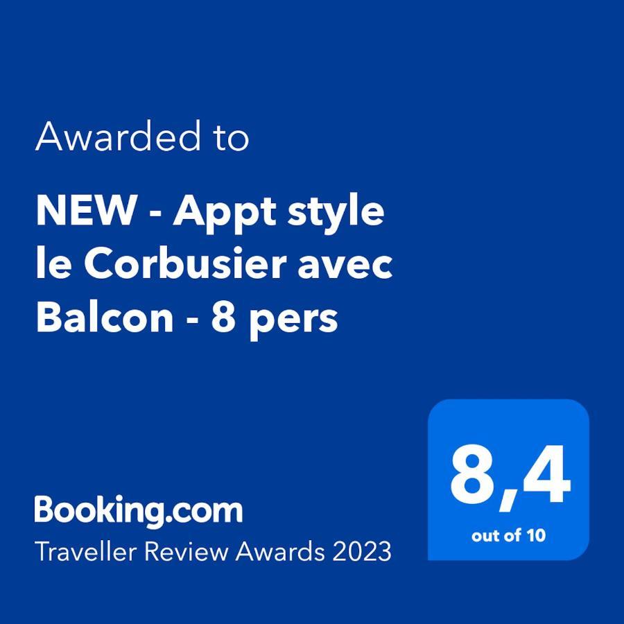 Appartement New - Appt Style Le Corbusier Avec Balcon - 8 Pers Paris