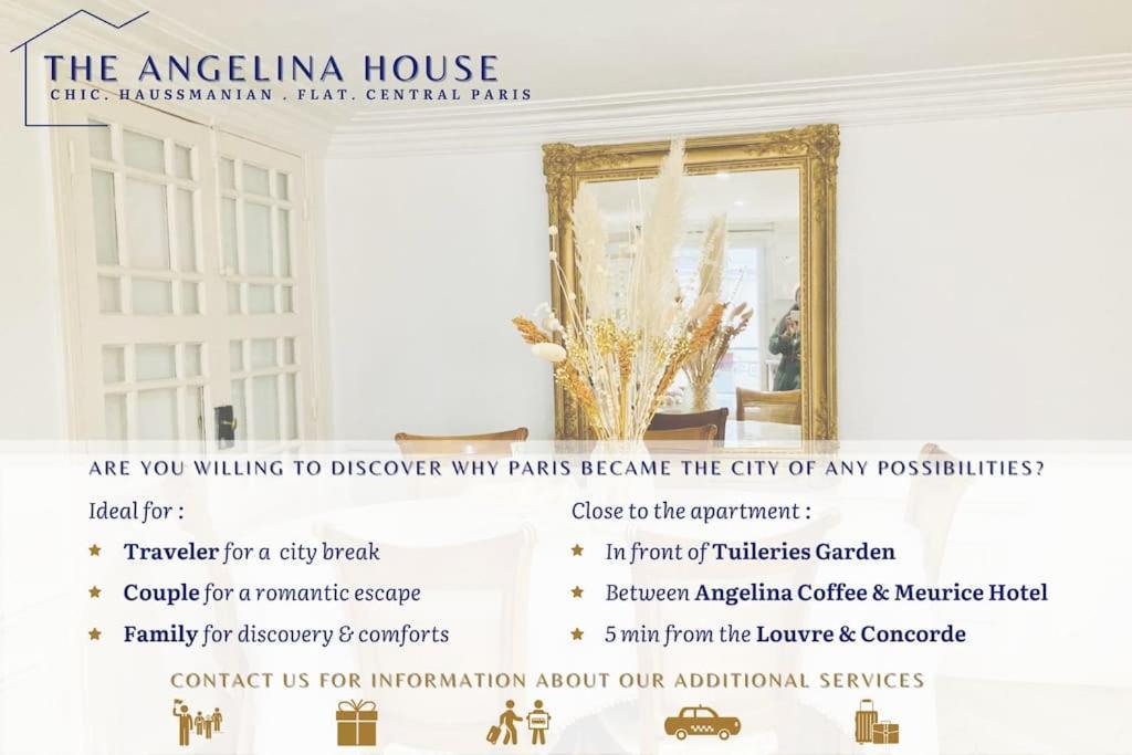 Apartment The Angelina House - Jaccuzi - Place Vendome Paris