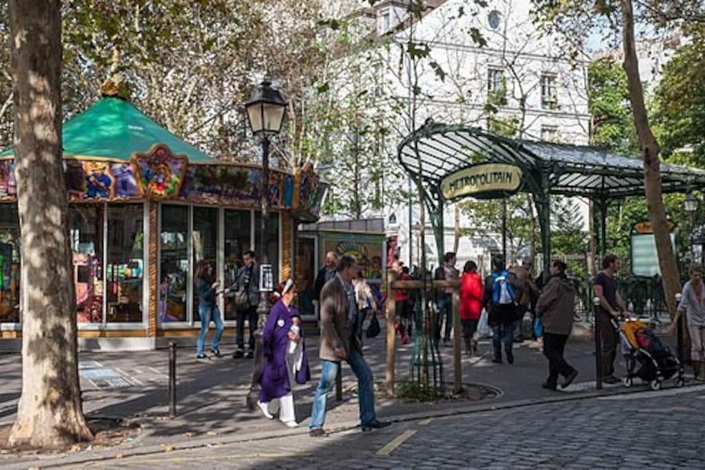 Apartment Luxuriant Oasis 1br In The Heart Of Montmartre