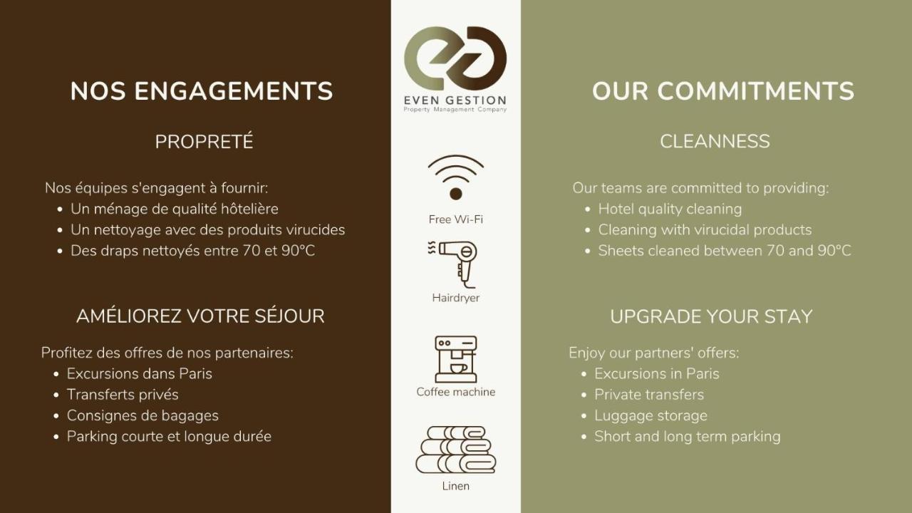 Apartment 42#studio 2pers#sevres-lecourbe#necker Paris