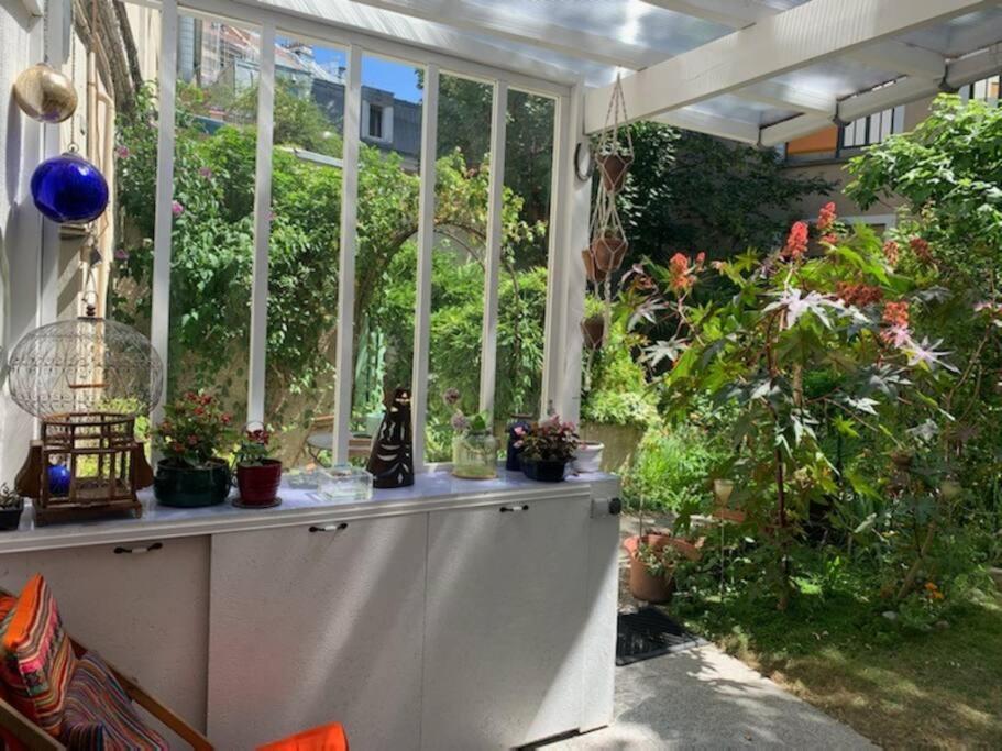 ღ Le Jardin Parisien Calme Avec Terrasse Et Wifi ღ Appartement