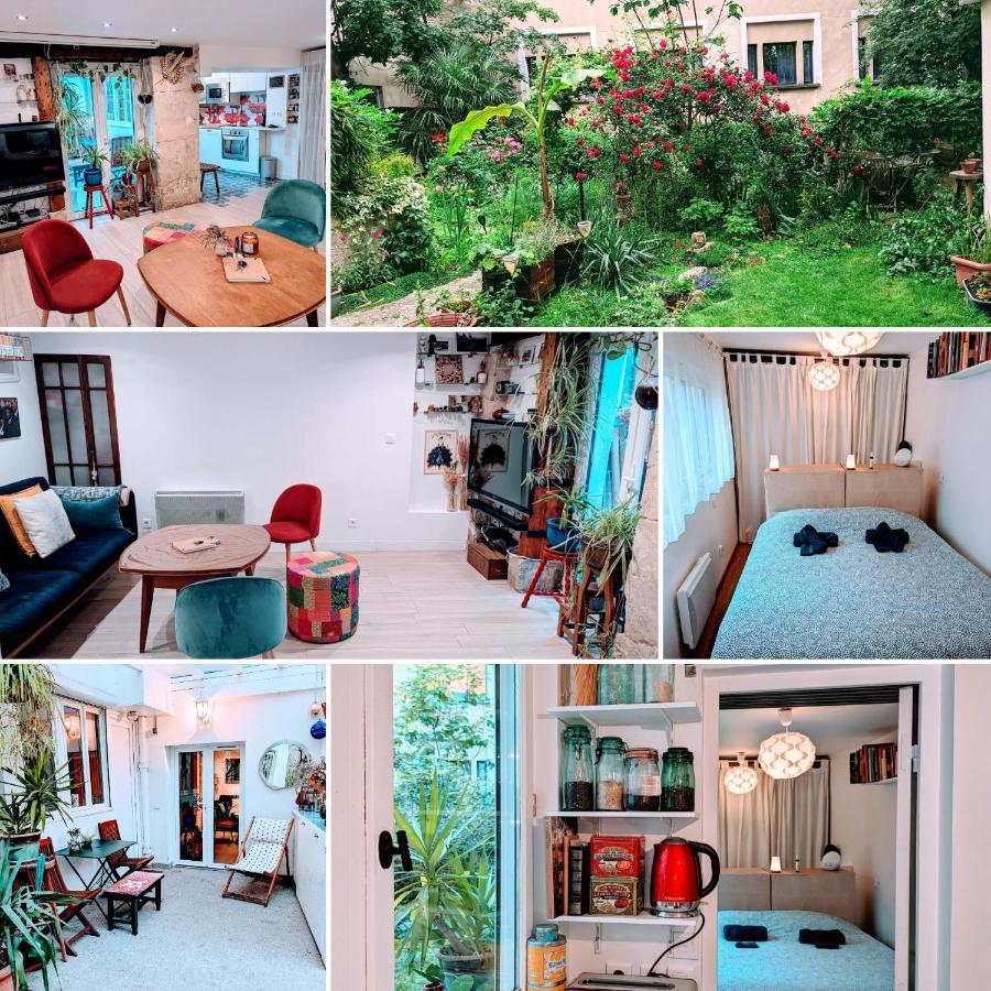 Appartement ღ Le Jardin Parisien Calme Avec Terrasse Et Wifi ღ *