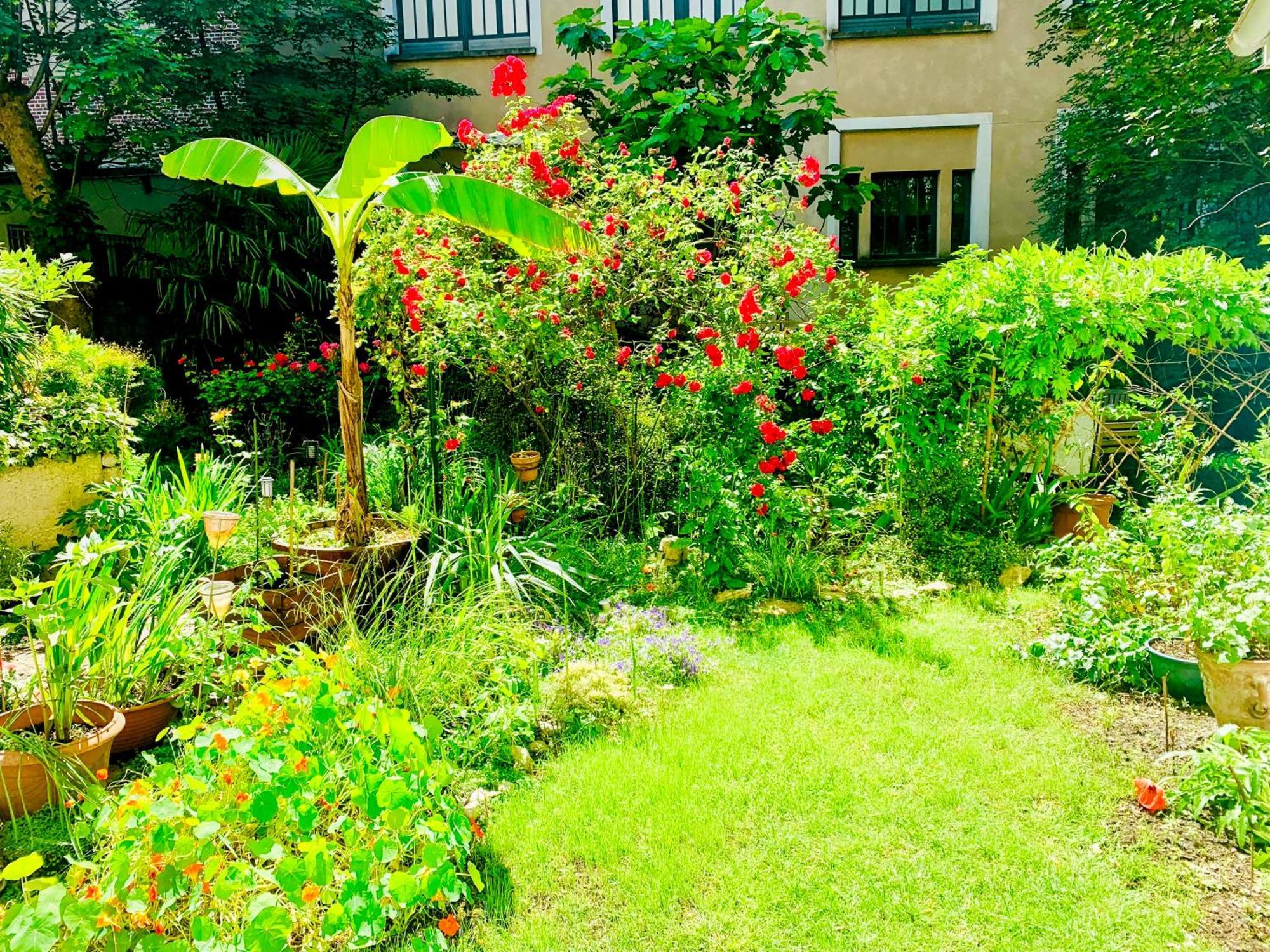 ღ Le Jardin Parisien Calme Avec Terrasse Et Wifi ღ * Paris