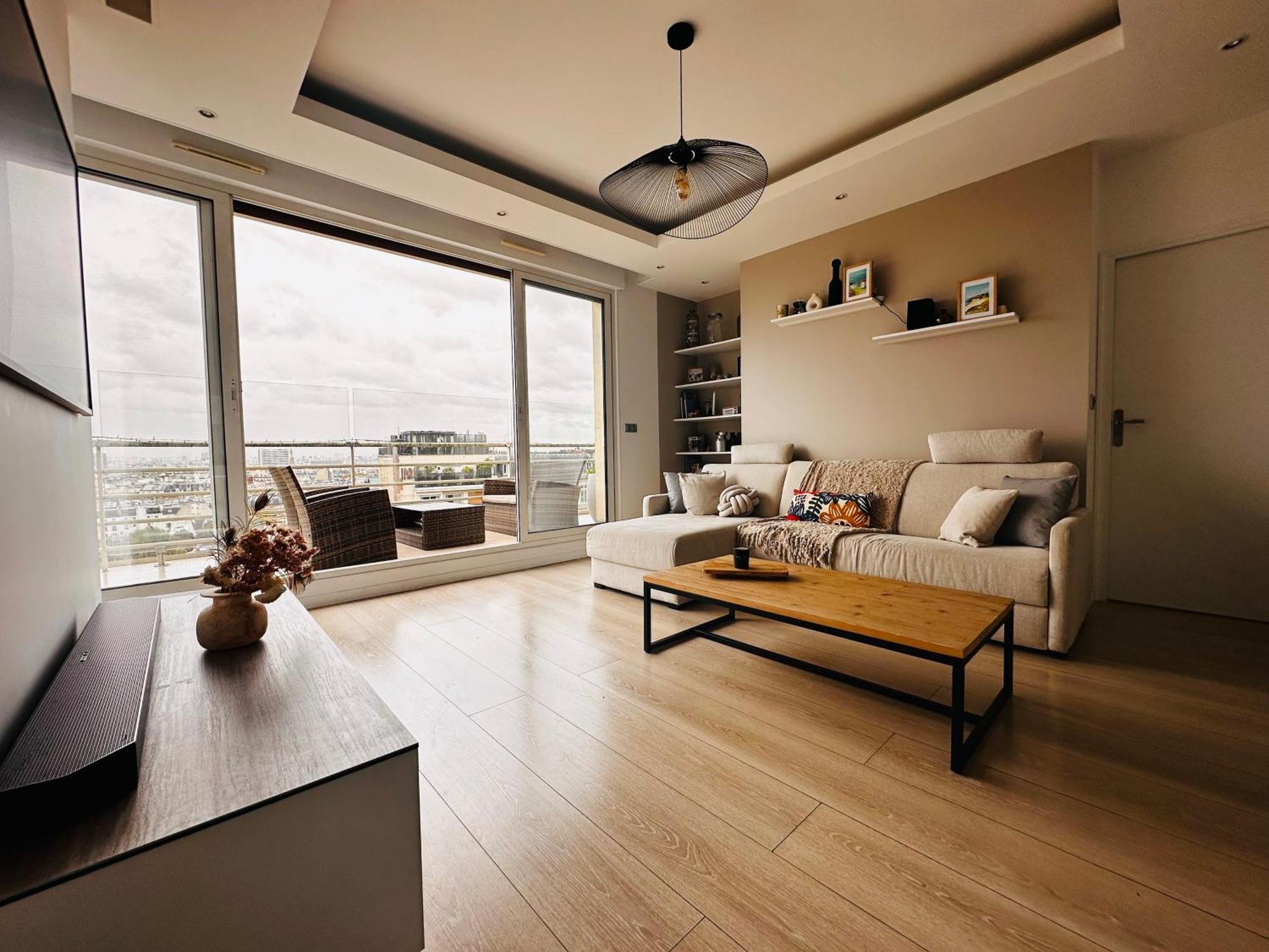 Appartement Luxury Flat With Terrace & Eiffel Tower View Paris