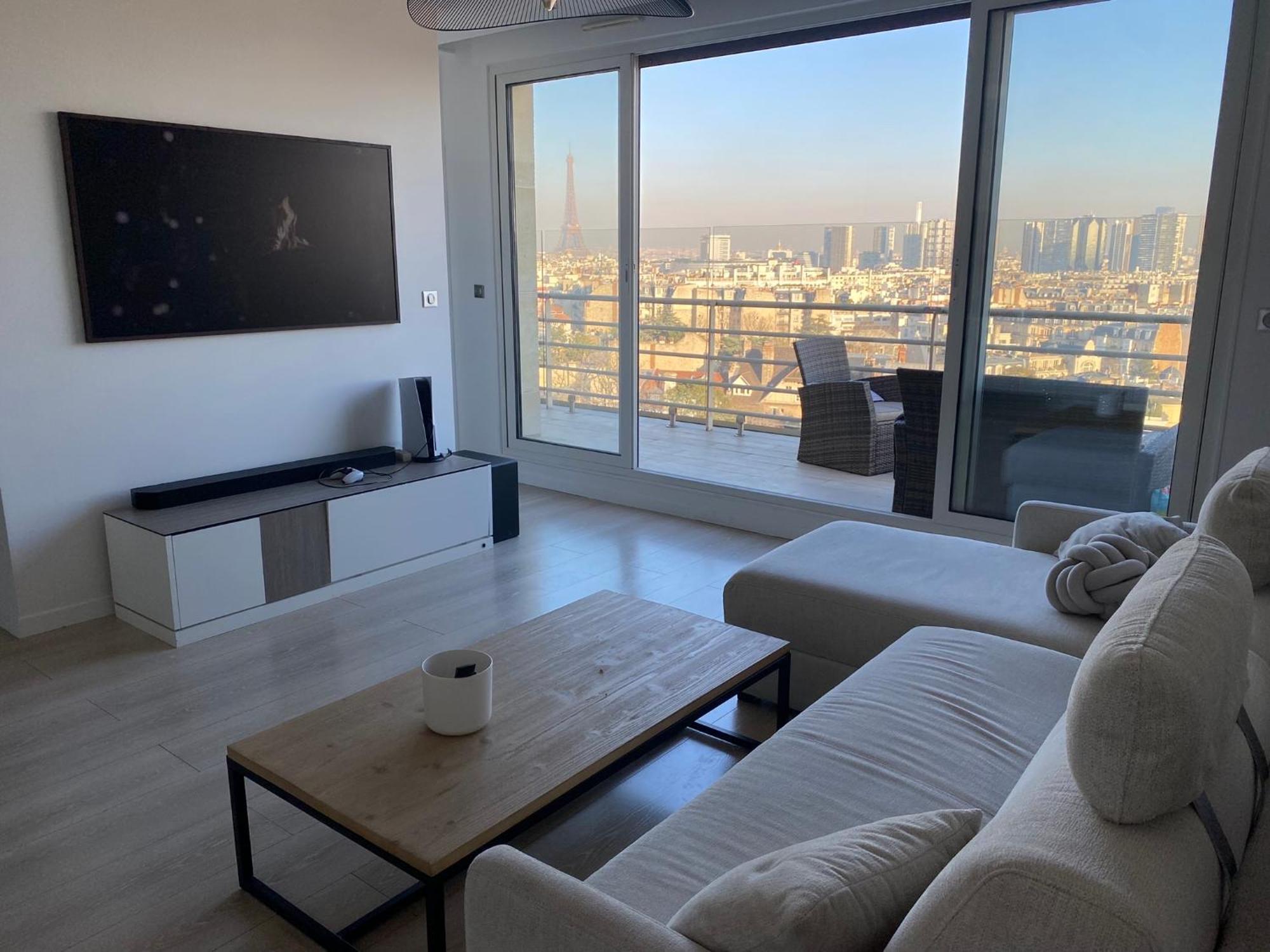 Appartement Luxury Flat With Terrace & Eiffel Tower View Paris