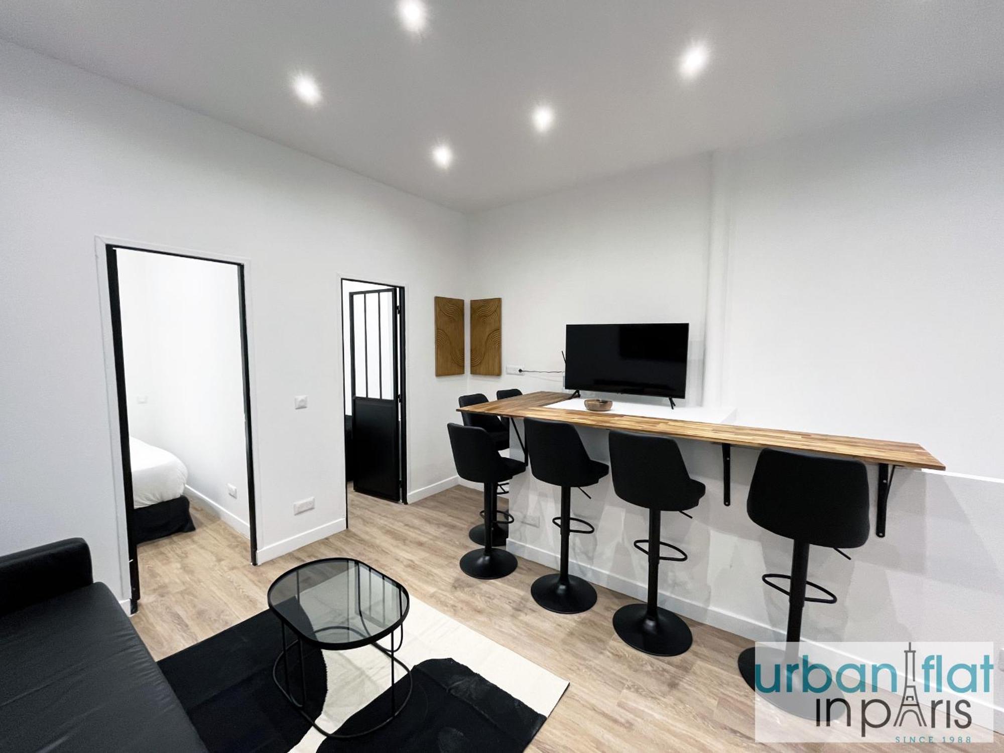 Appartement Urban Flat 01 - Charming 2 Bedroom Flat In Montorgueil Paris