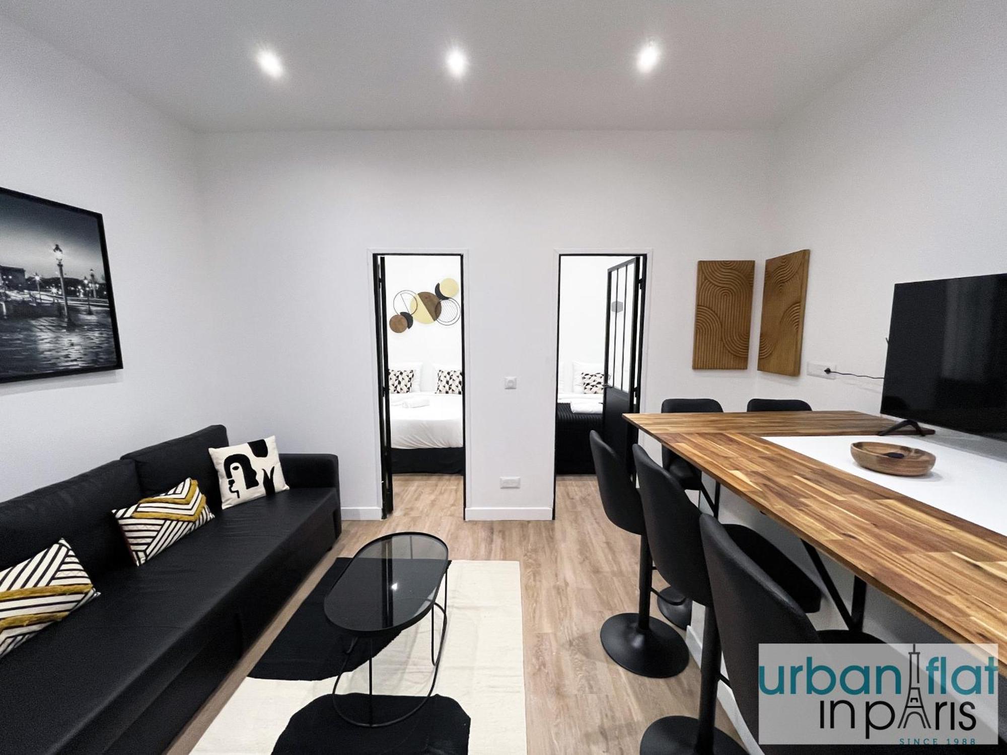 Urban Flat 01 - Charming 2 Bedroom Flat In Montorgueil Paris