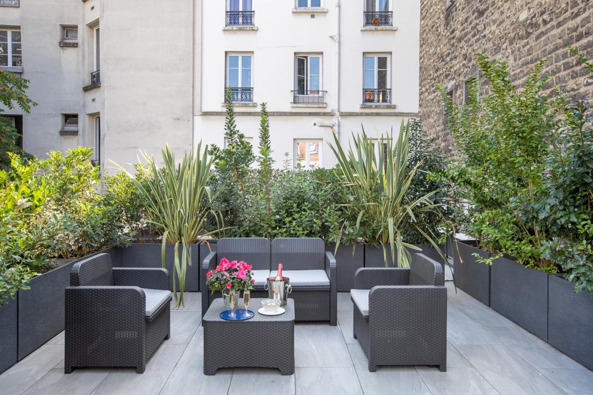 B20 Terrasse 175blo-paris Convention Appartement Paris