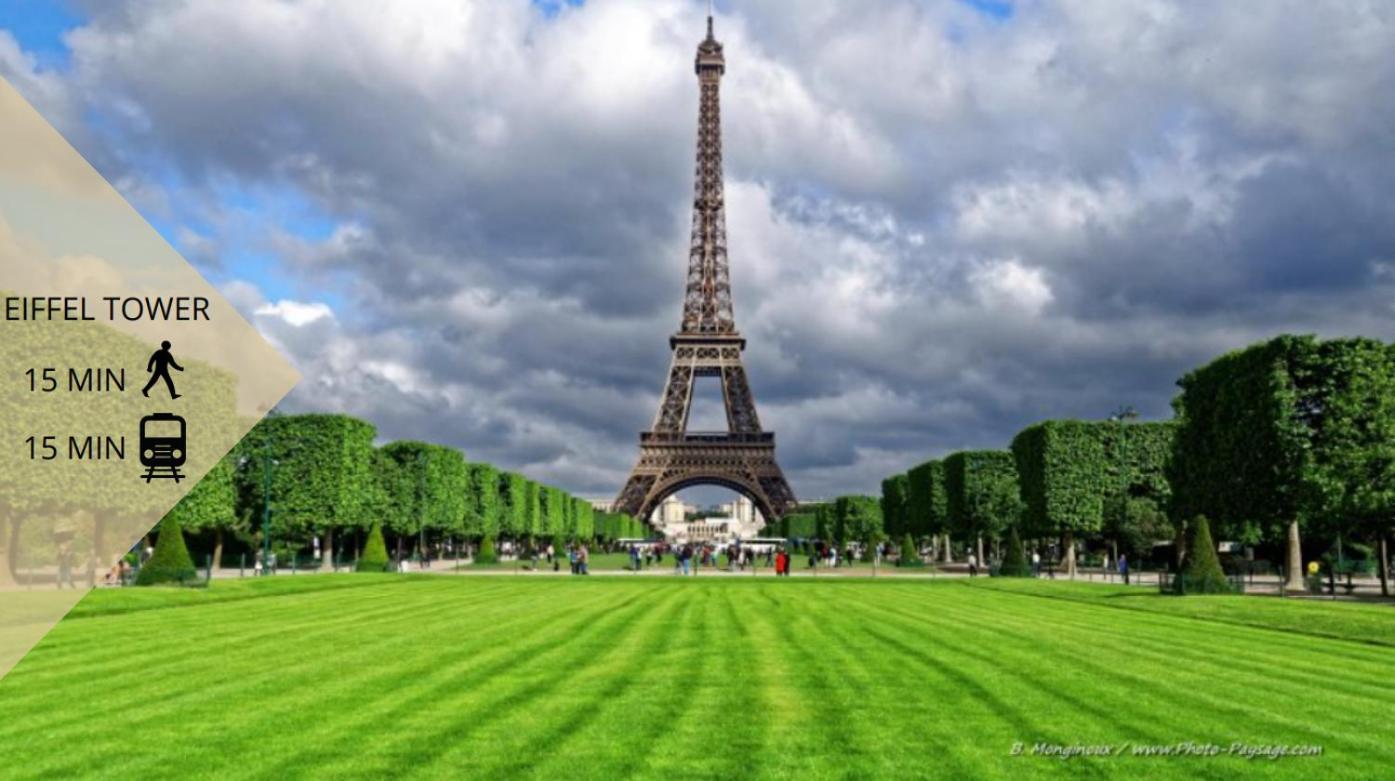 De Standing 2 - Tour Eiffel/invalides Apartment Paris
