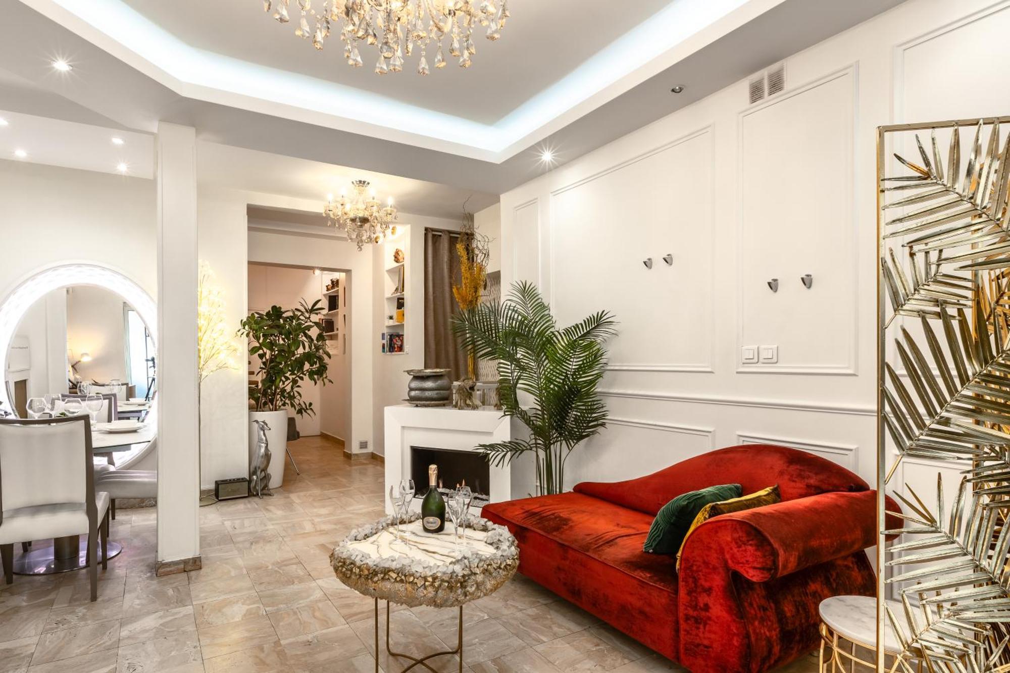 Romanctic Loft Near Eiffel Tower Apartment *
