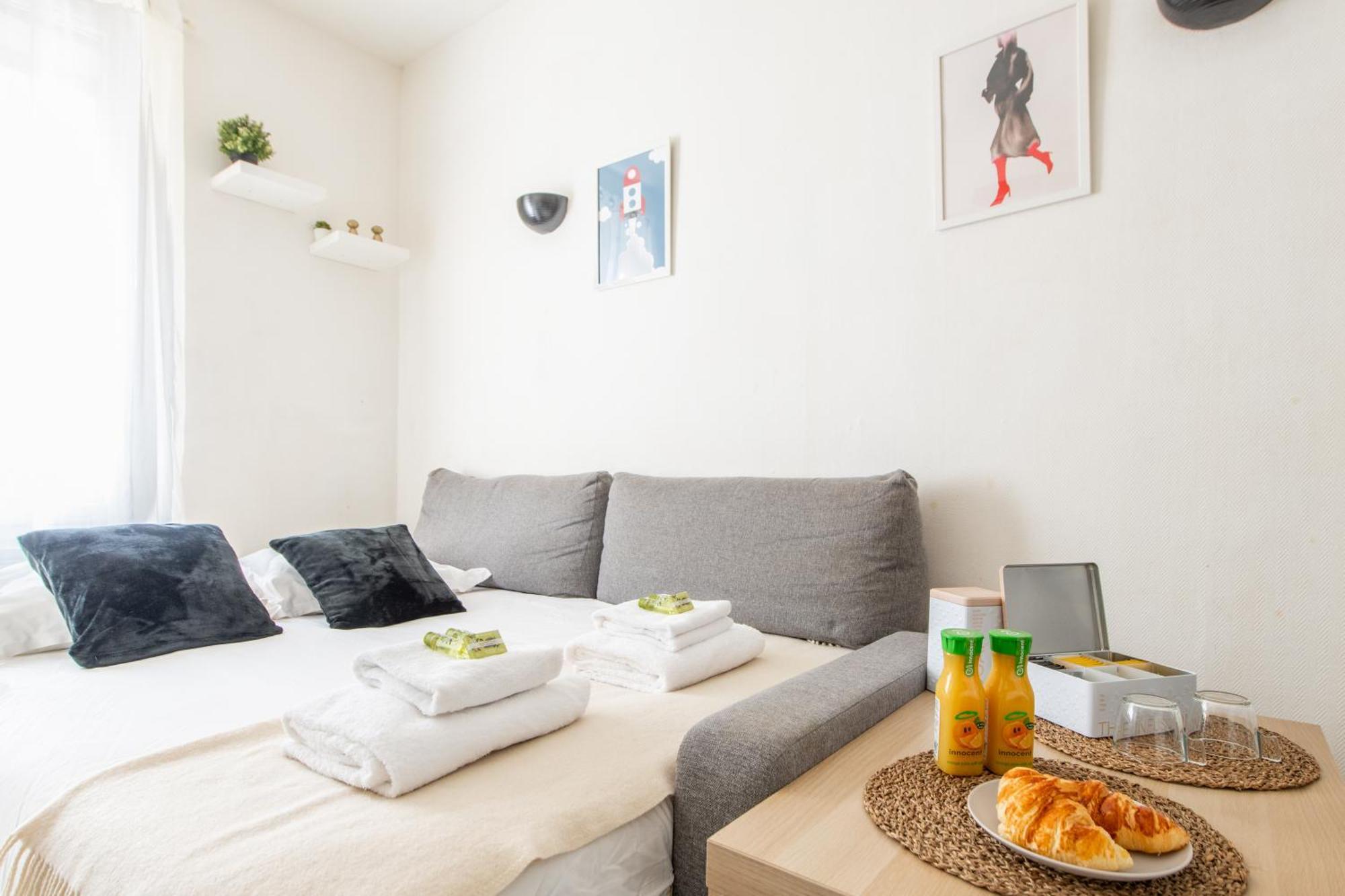 Apartment 1 Bedroom Ideally Located Only 1 Minute To The Metro In Montmartre Neighbourhood
