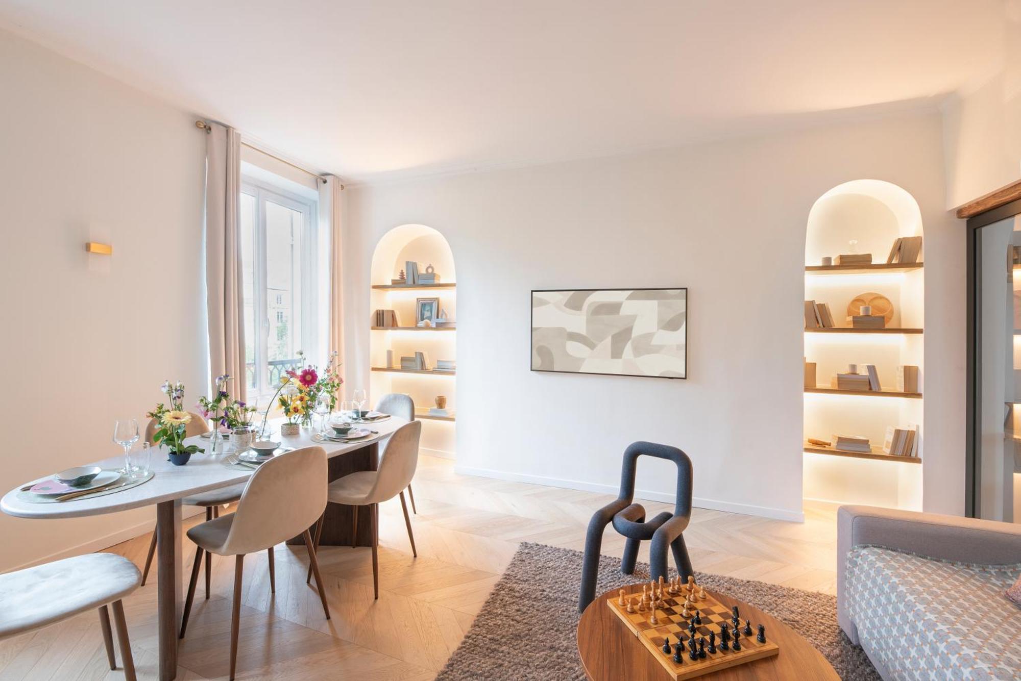 Stunning Architect-designed Parisian Flat Appartement Paris