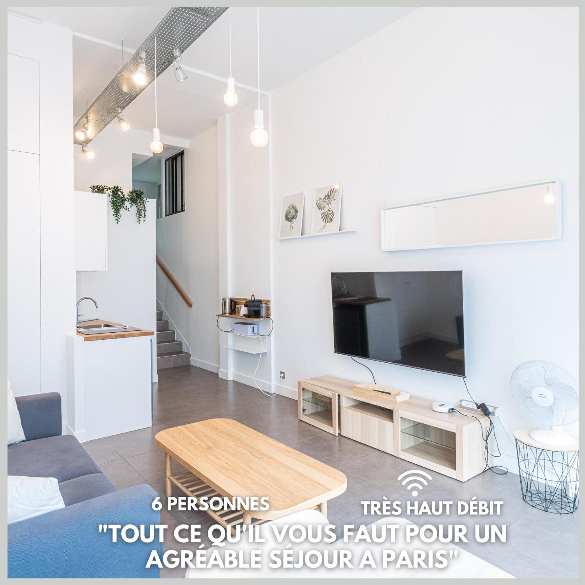 L'atelier Ii Loft-invalides Tour Eiffel- 6 Personnes-2 - Cosy Appartement *