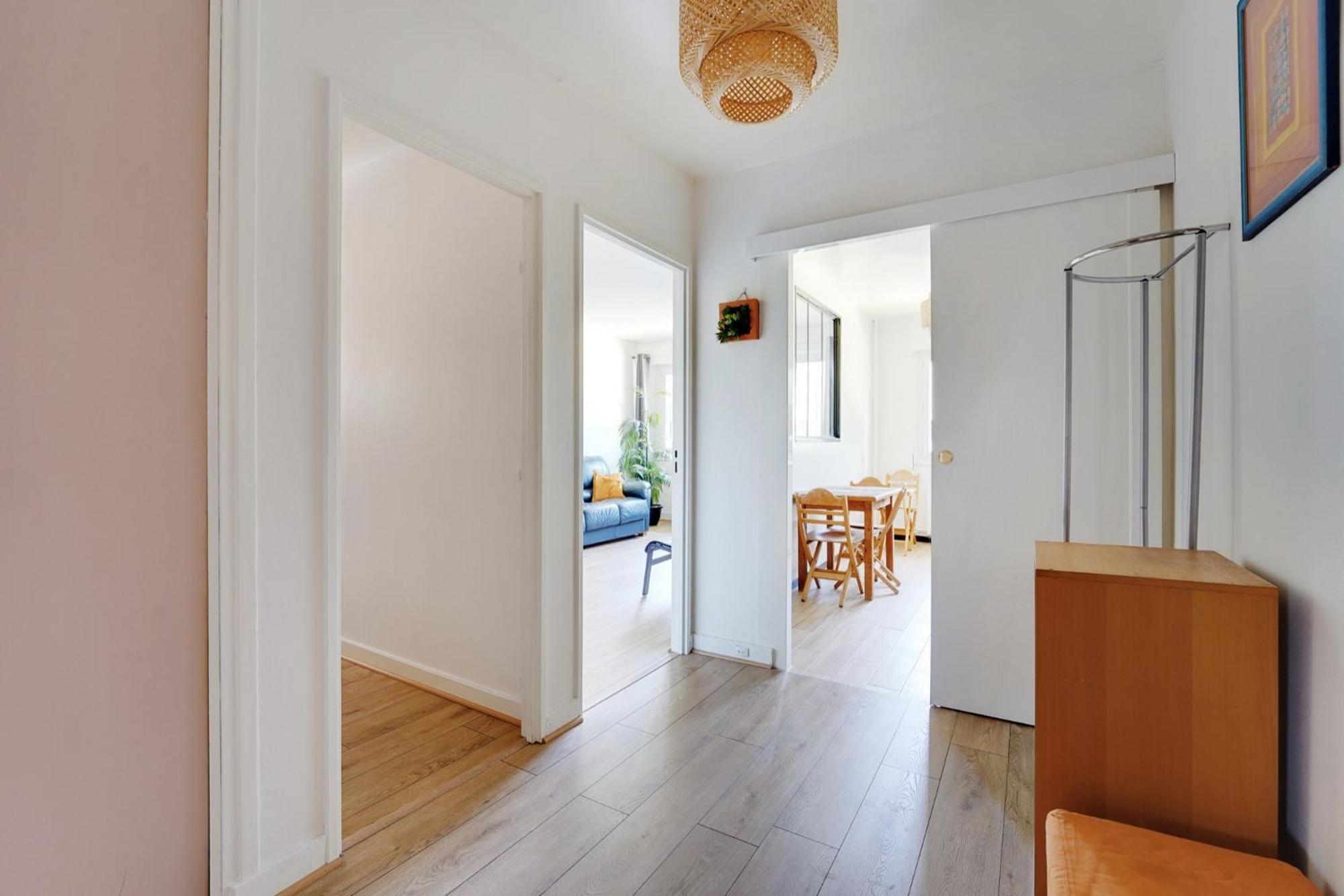 Apartment Familial Spacieux 2ch Avec Parking Prive Sup Paris