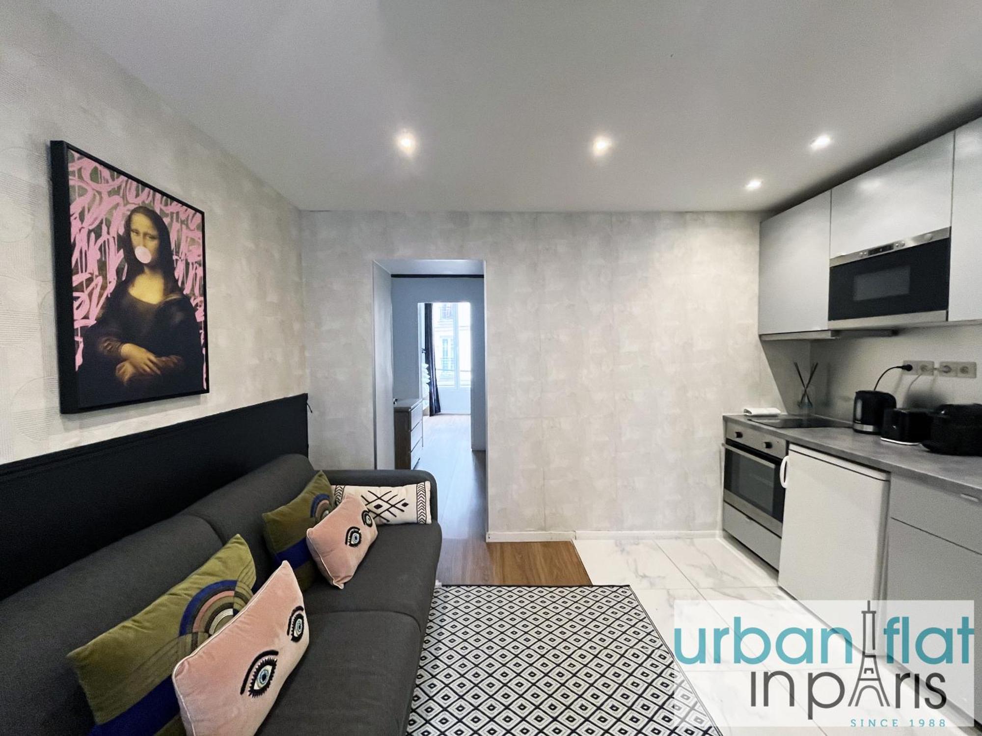 Appartement Urban Flat 04 - Pretty 2 Bedroom Flat In Montorgueil Paris