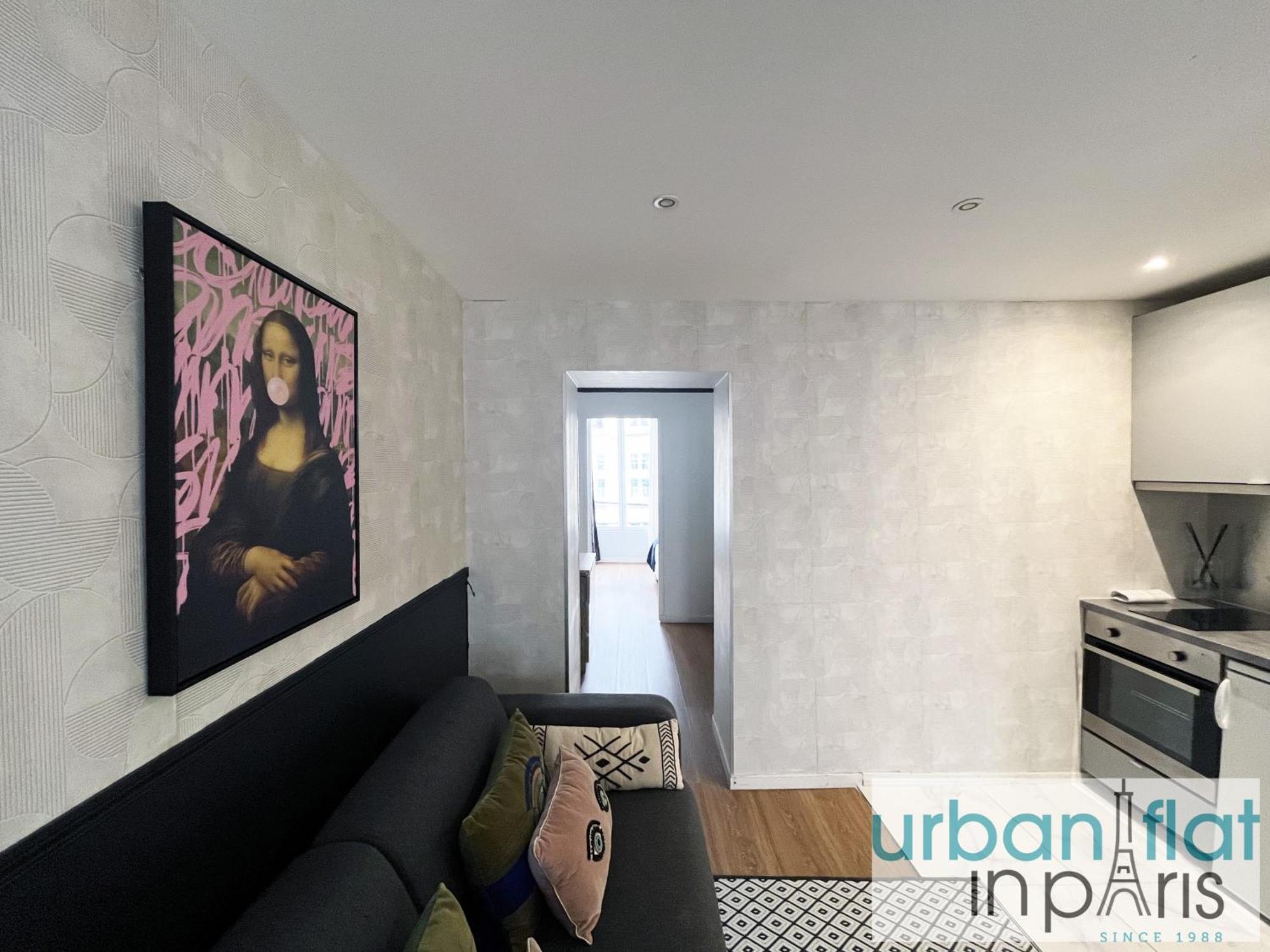Urban Flat 04 - Pretty 2 Bedroom Flat In Montorgueil Appartement
