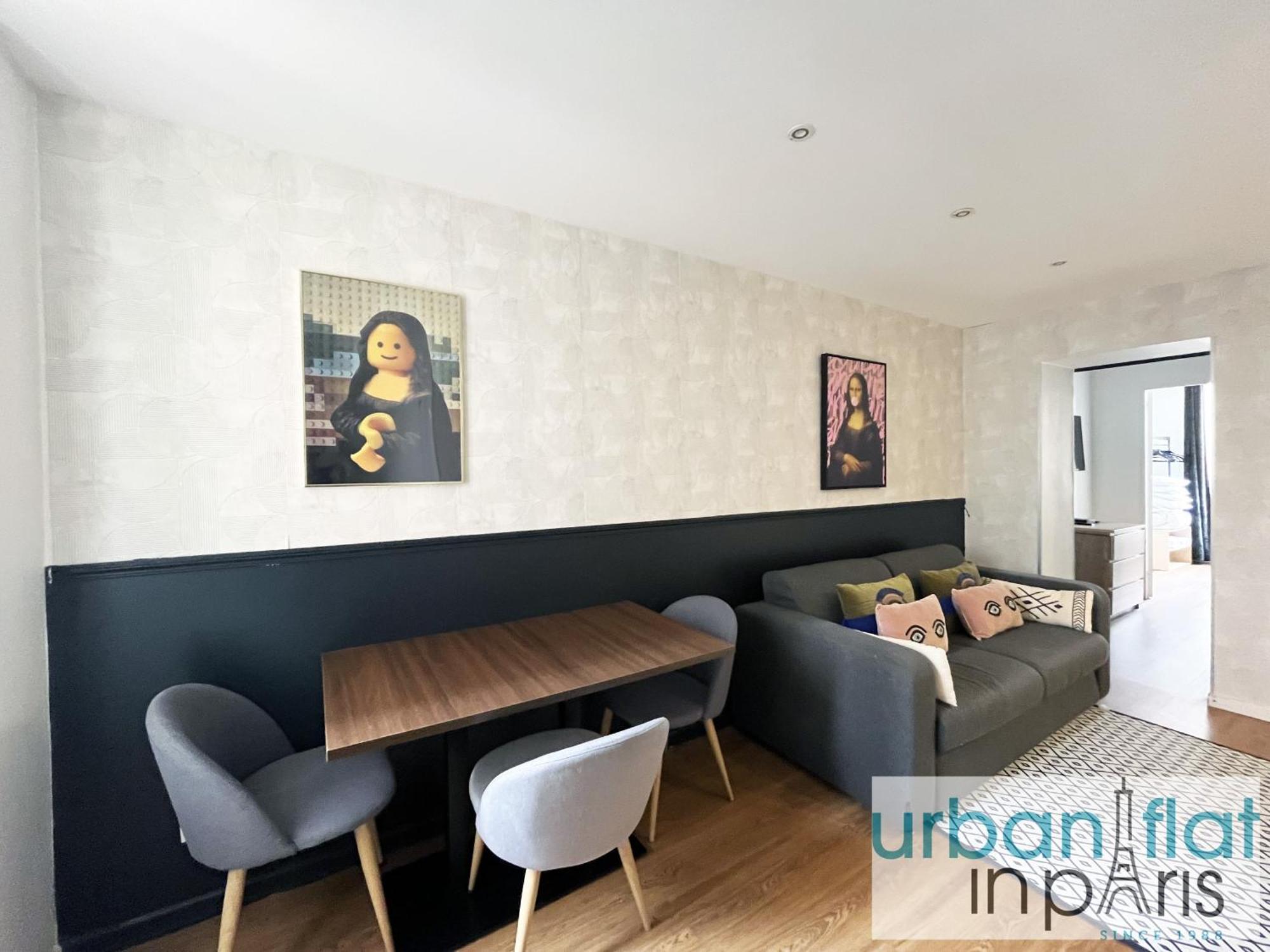 Urban Flat 04 - Pretty 2 Bedroom Flat In Montorgueil Appartement Paris