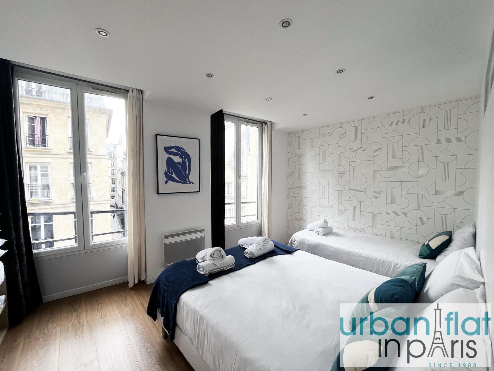 Urban Flat 04 - Pretty 2 Bedroom Flat In Montorgueil * Paris