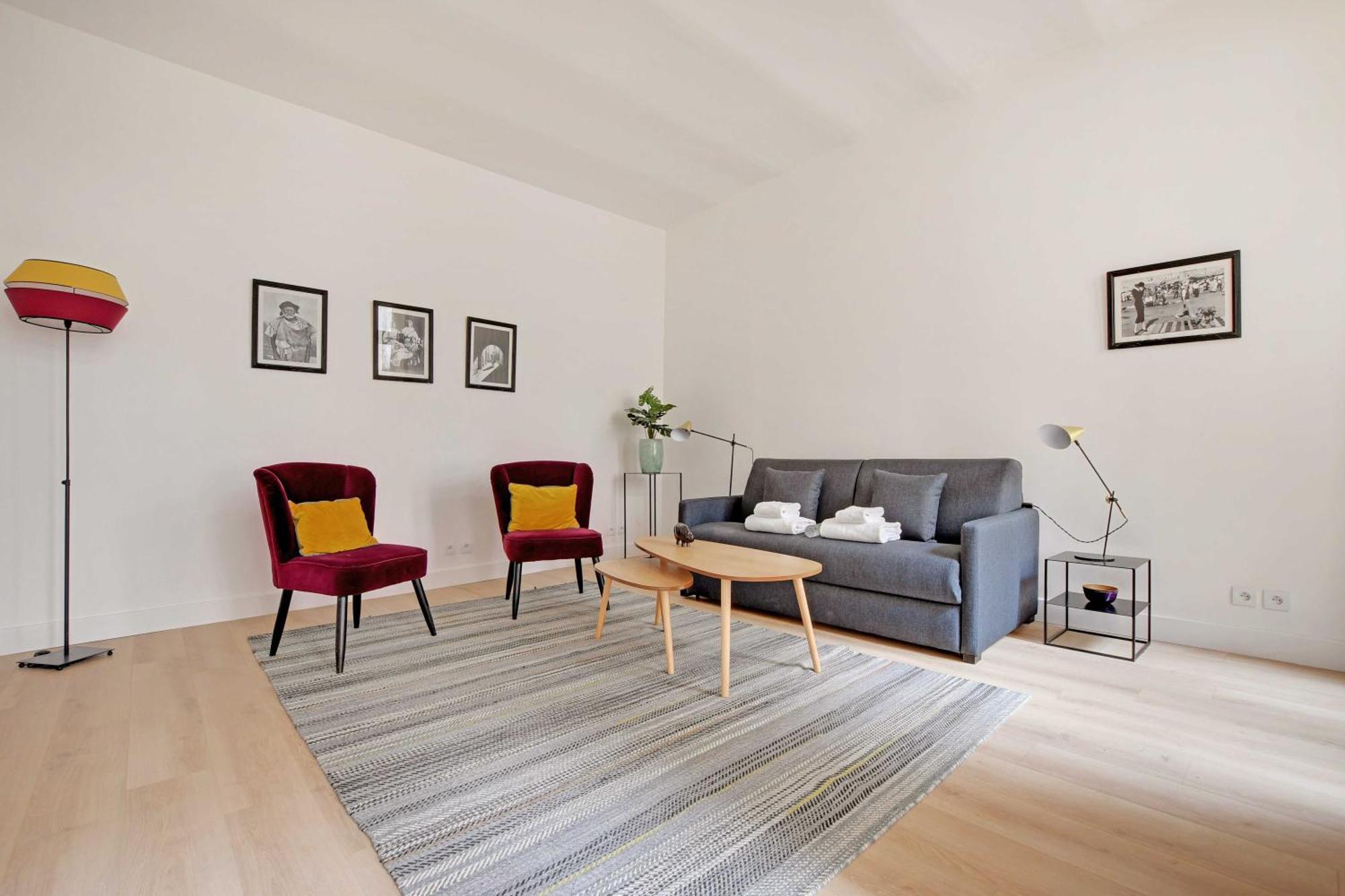 Cozy - 2br-4p - Cathedrale De Notre Da Appartement