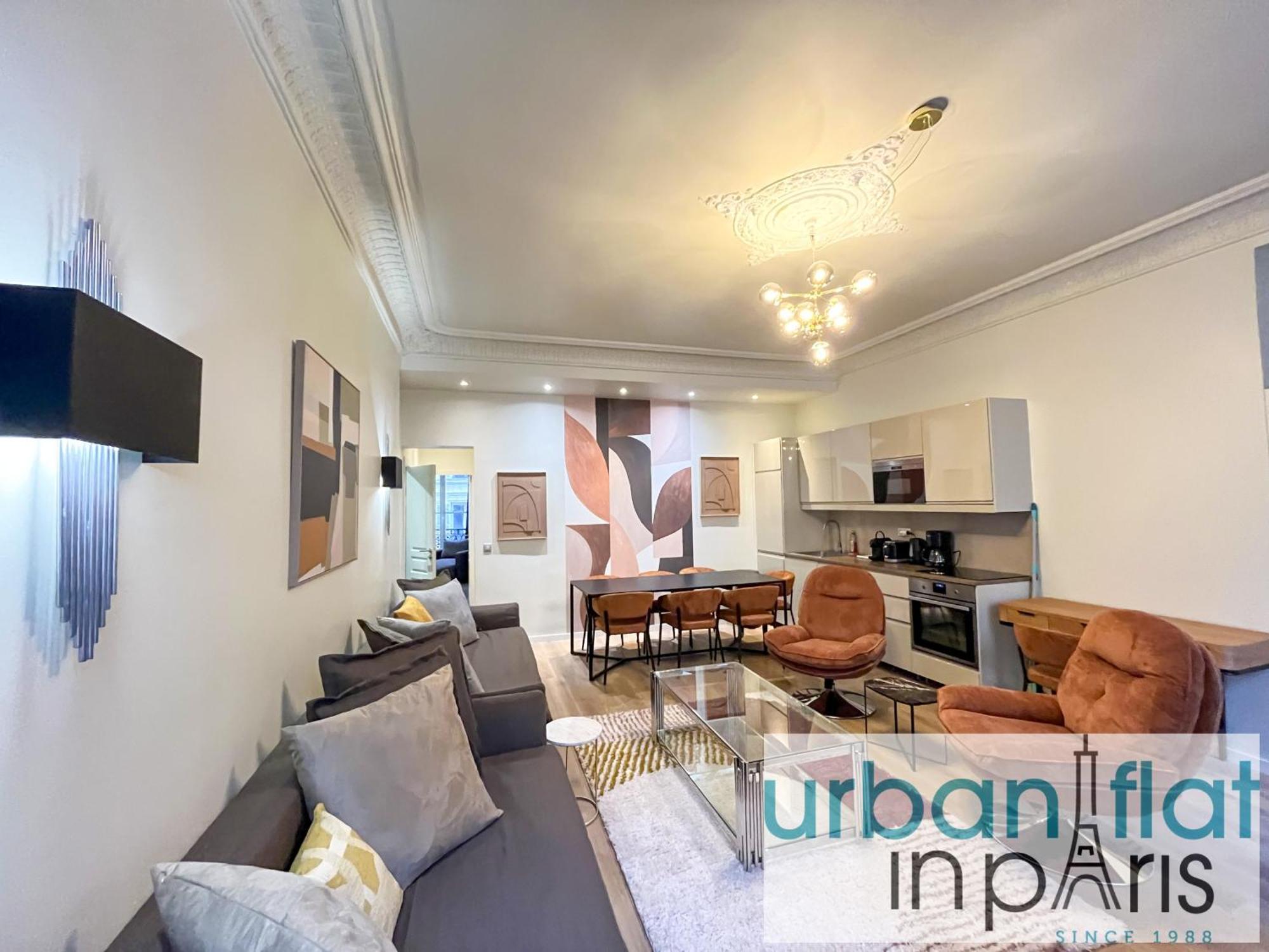 Apartment Urban Flat 63 - Beautiful 3 Bedroom Flat Champs-elysees