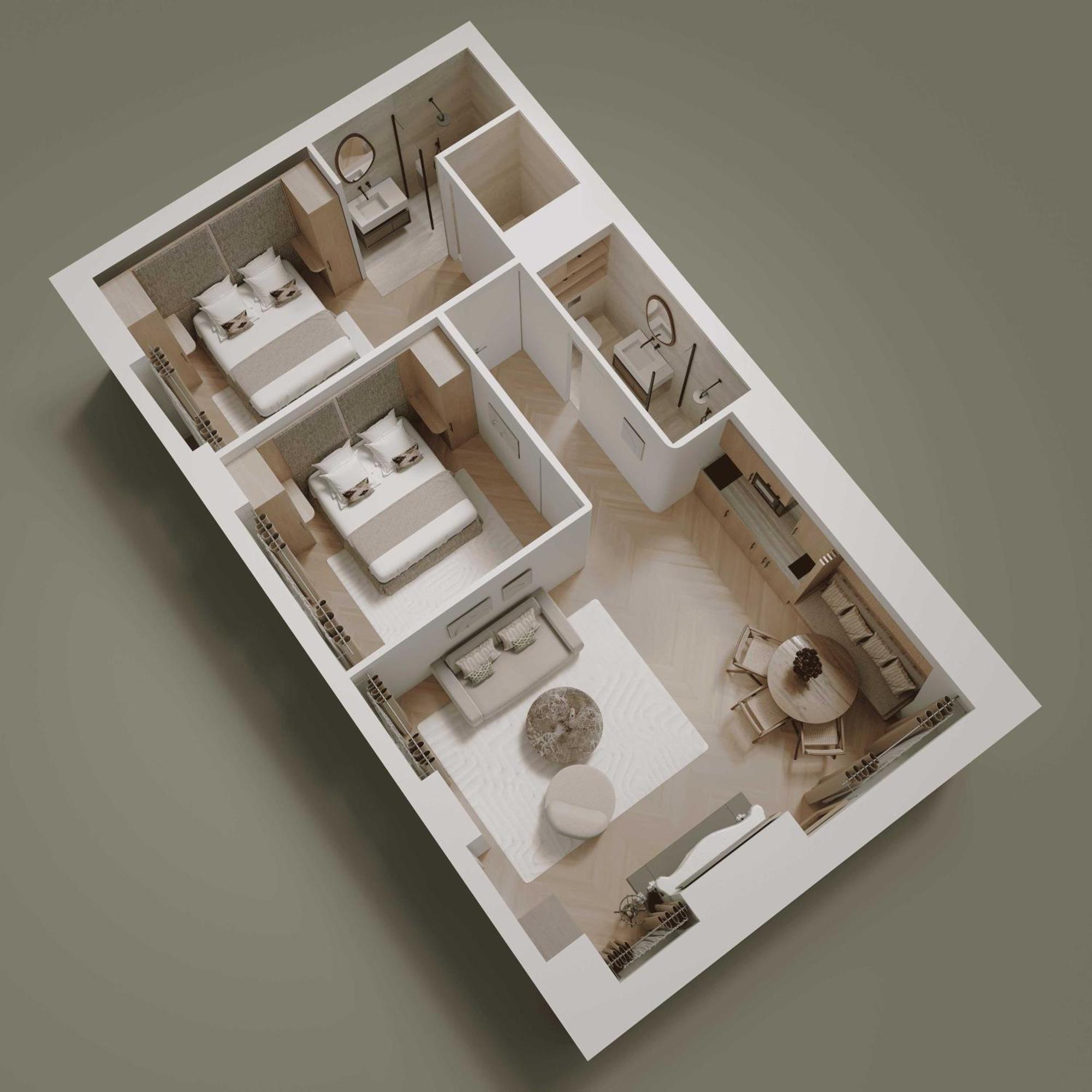 Elegant Apartment- 2br-6p- Le Marais Appartement *