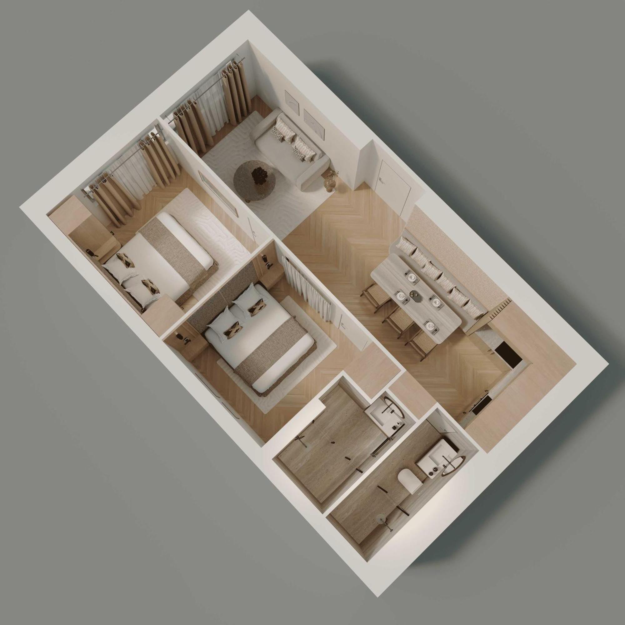 Appartement Elegant Apartment- 2br-6p- Le Marais Paris
