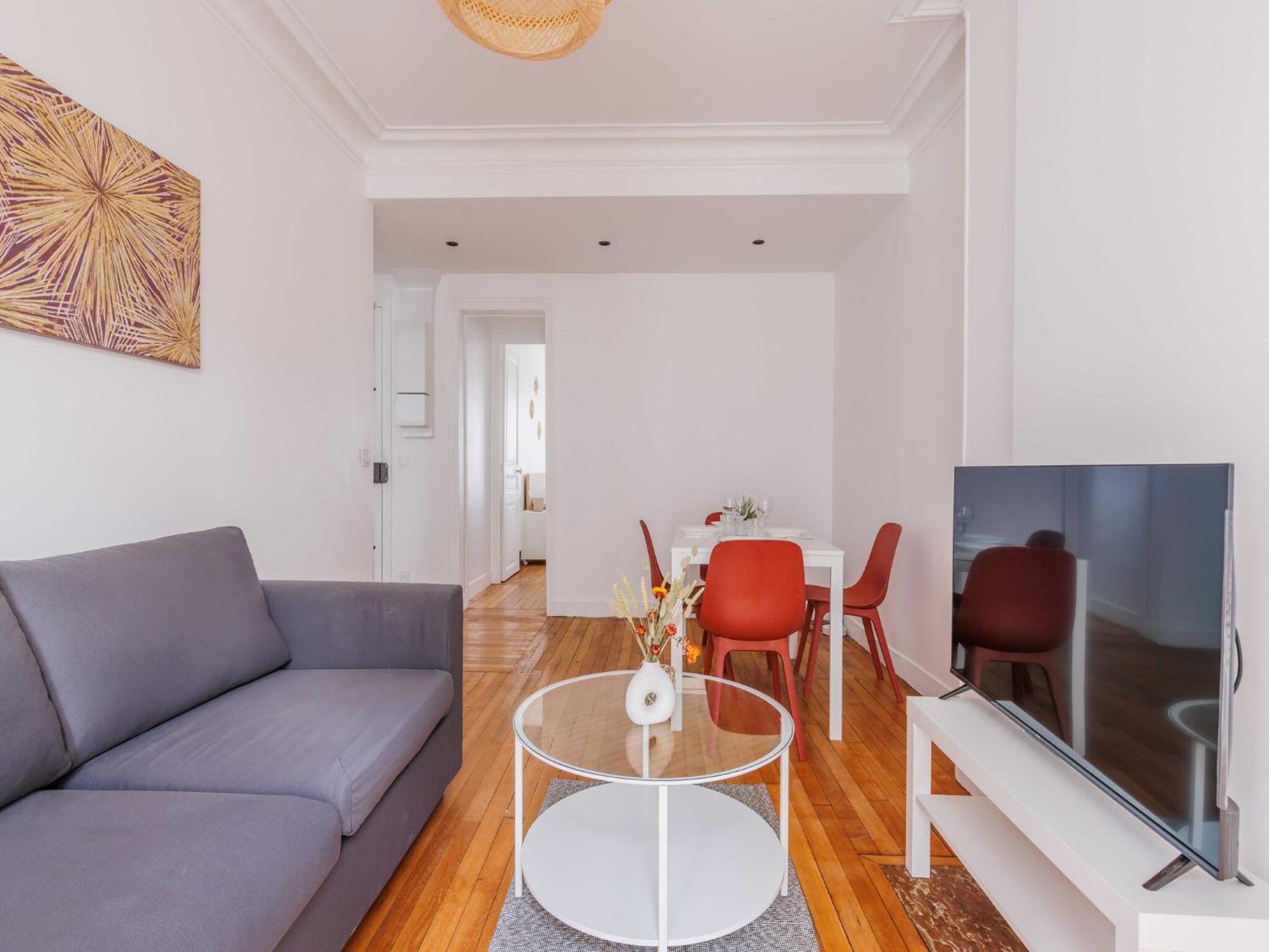 Appt 1 Bdr 2p Proche Buttes Chaumont Apartment *