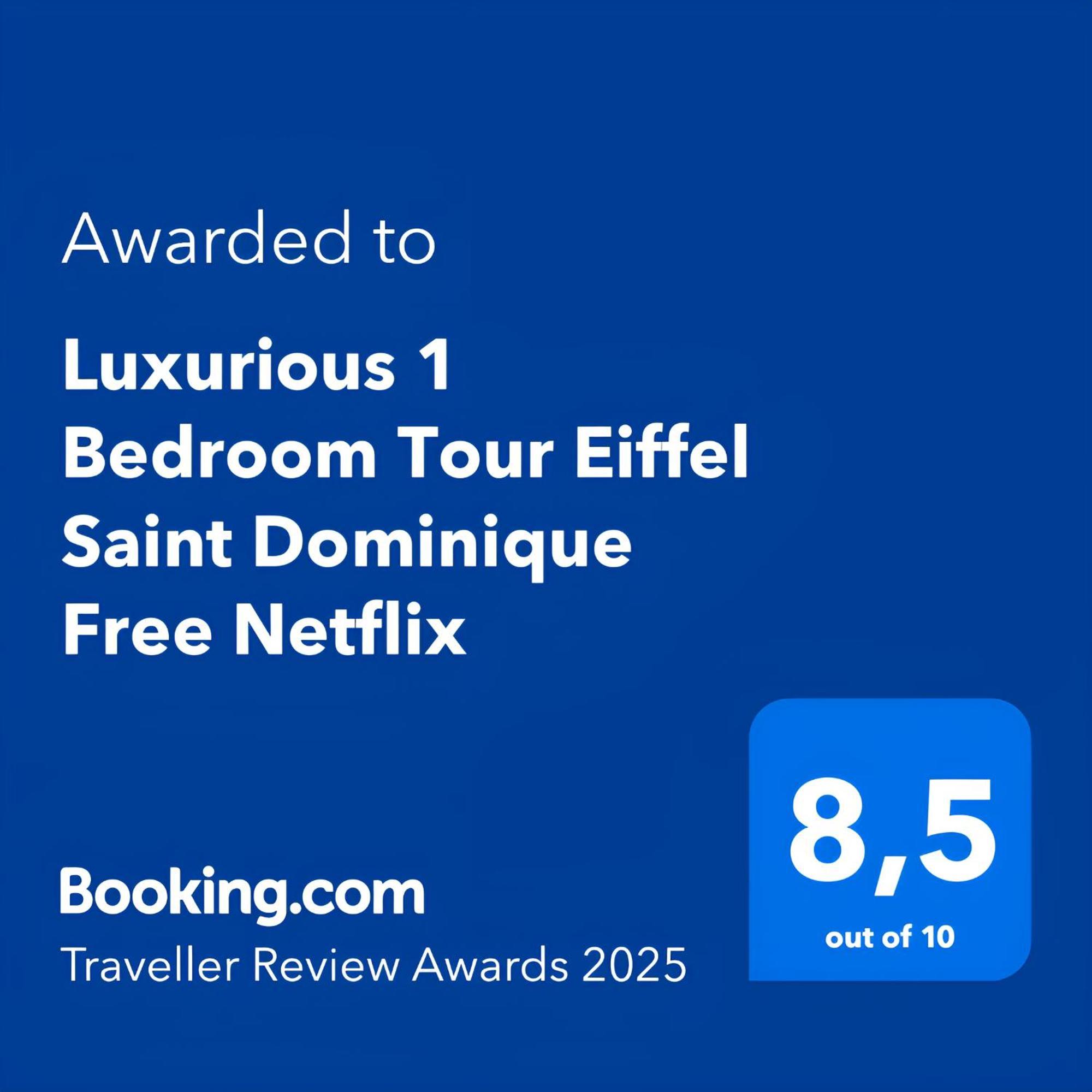Luxurious 1 Bedroom Tour Eiffel Saint Dominique Free Netflix *