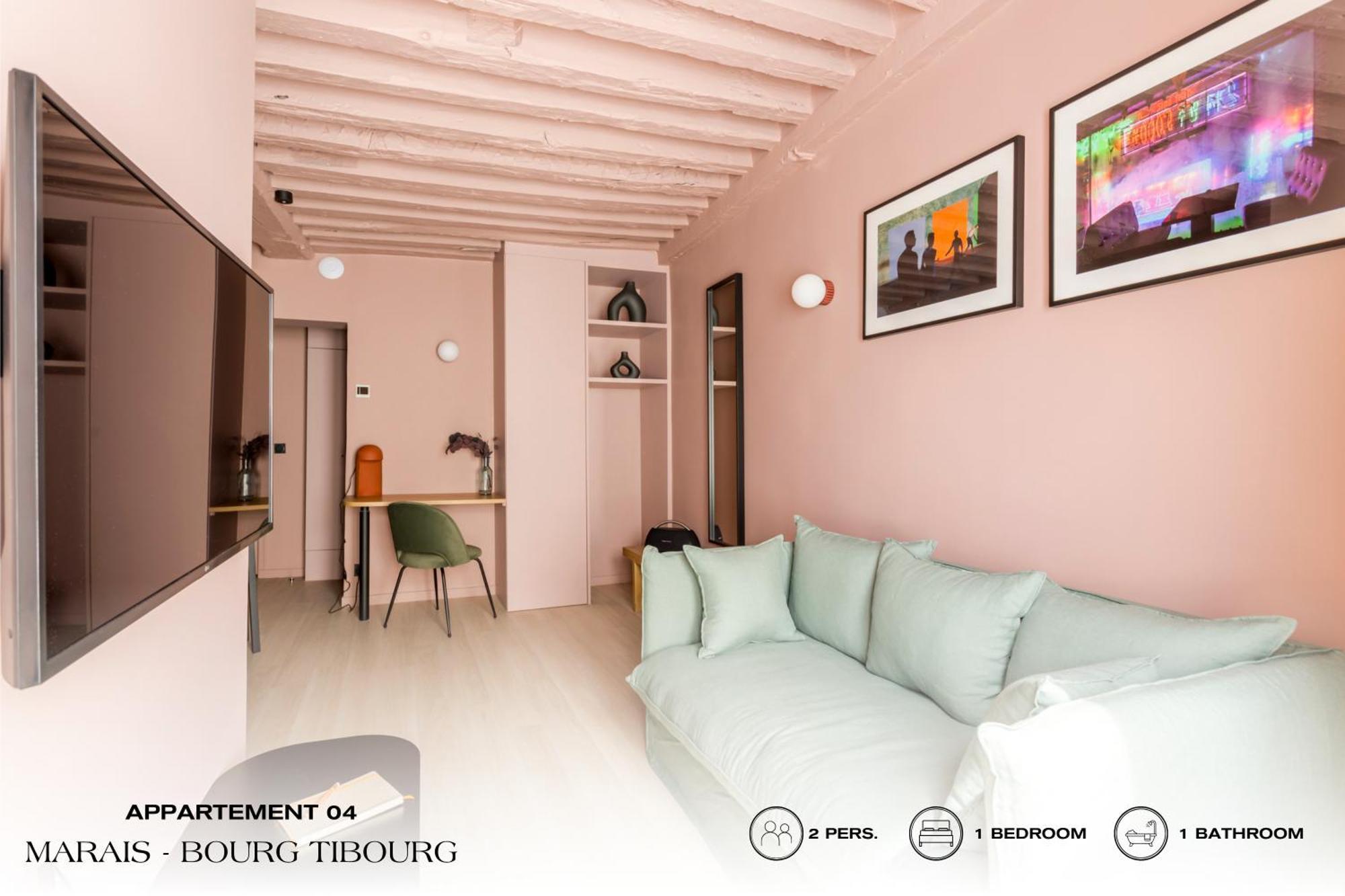 Apartment Beauquartier - Marais, Bourg Tibourg