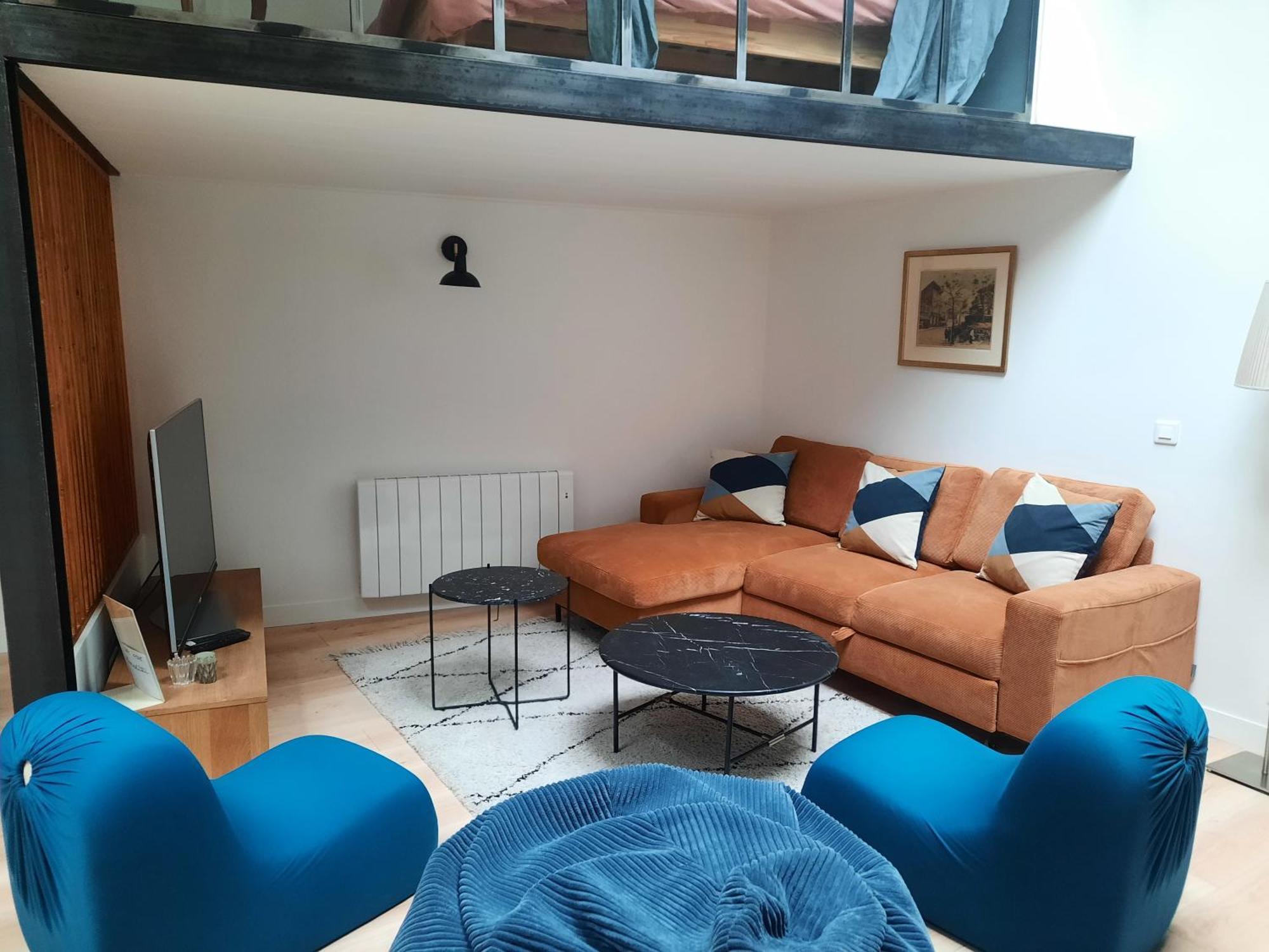 Privatunterkunft Loft 4-5 Personnes A Montmartre - Parking Prive Sur Reservation