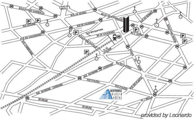 Montparnasse Alesia Hotel Paris