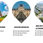 Special! 500M To Eiffel Tower: Duplex With Terrace