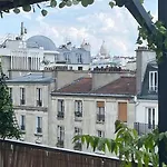 Room With Terrace And View Of Sacre Coeur