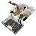 Suite Bellesfeuilles - Terrasse