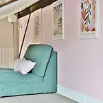 Loft Mezzanine Central A Paris 14Eme