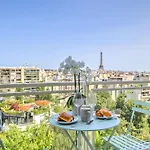 101 Penthouse Royal A Paris Avec Vue Imprenable Sur La Tour Eiffel