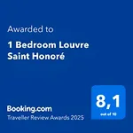 1 Bedroom Louvre Saint Honore Free Netflix