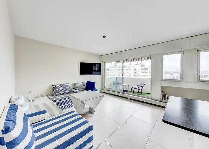 Appartement Lumineux Pour 2 - Porte De Versailles